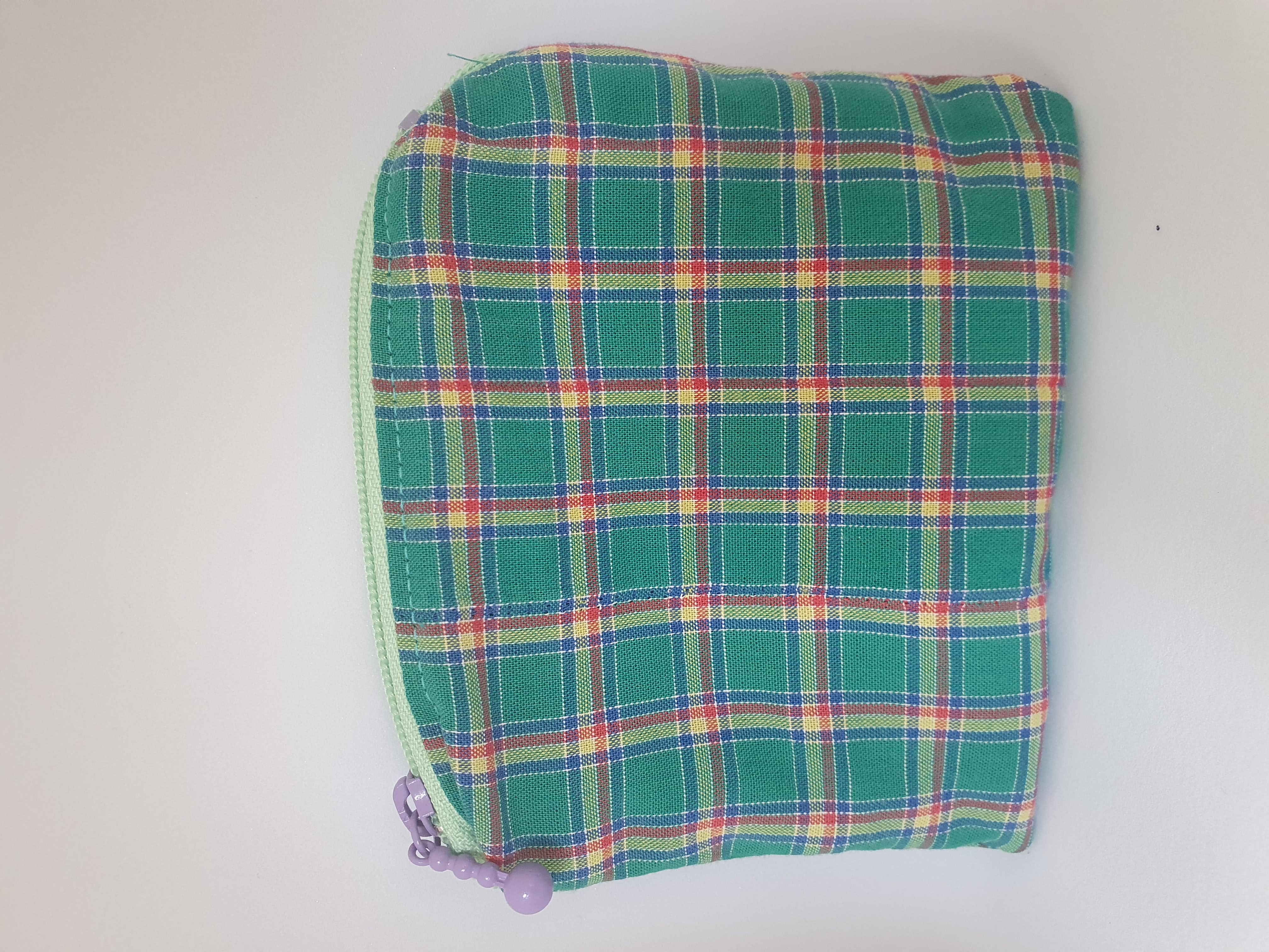 Upcycled Zipper Coin Pouch