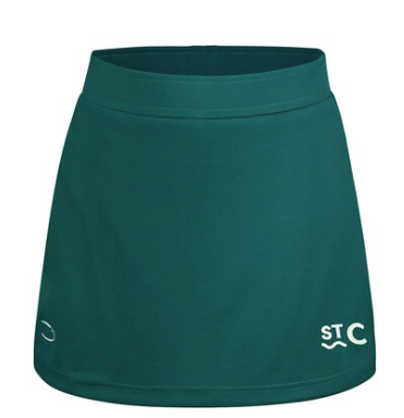 St Christopher's Bottle Green Crested Skort