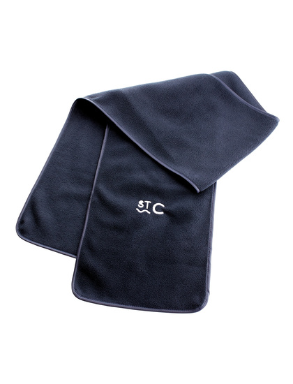 St Christopher's Navy Fleece Scarf