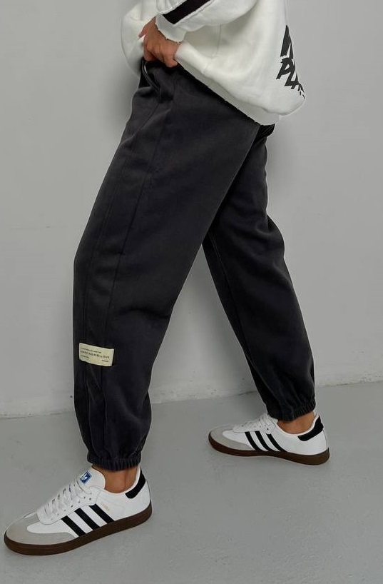 Laisvalaikio kelnės ,,Dark gray"