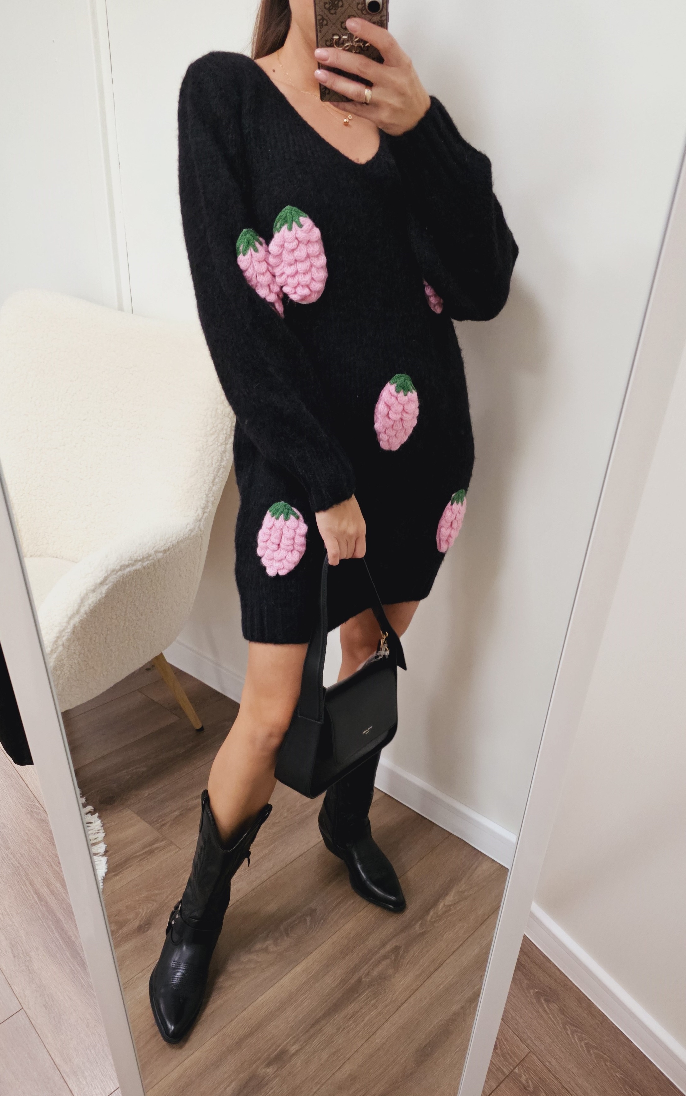 Suknelė ,,Black raspberry"