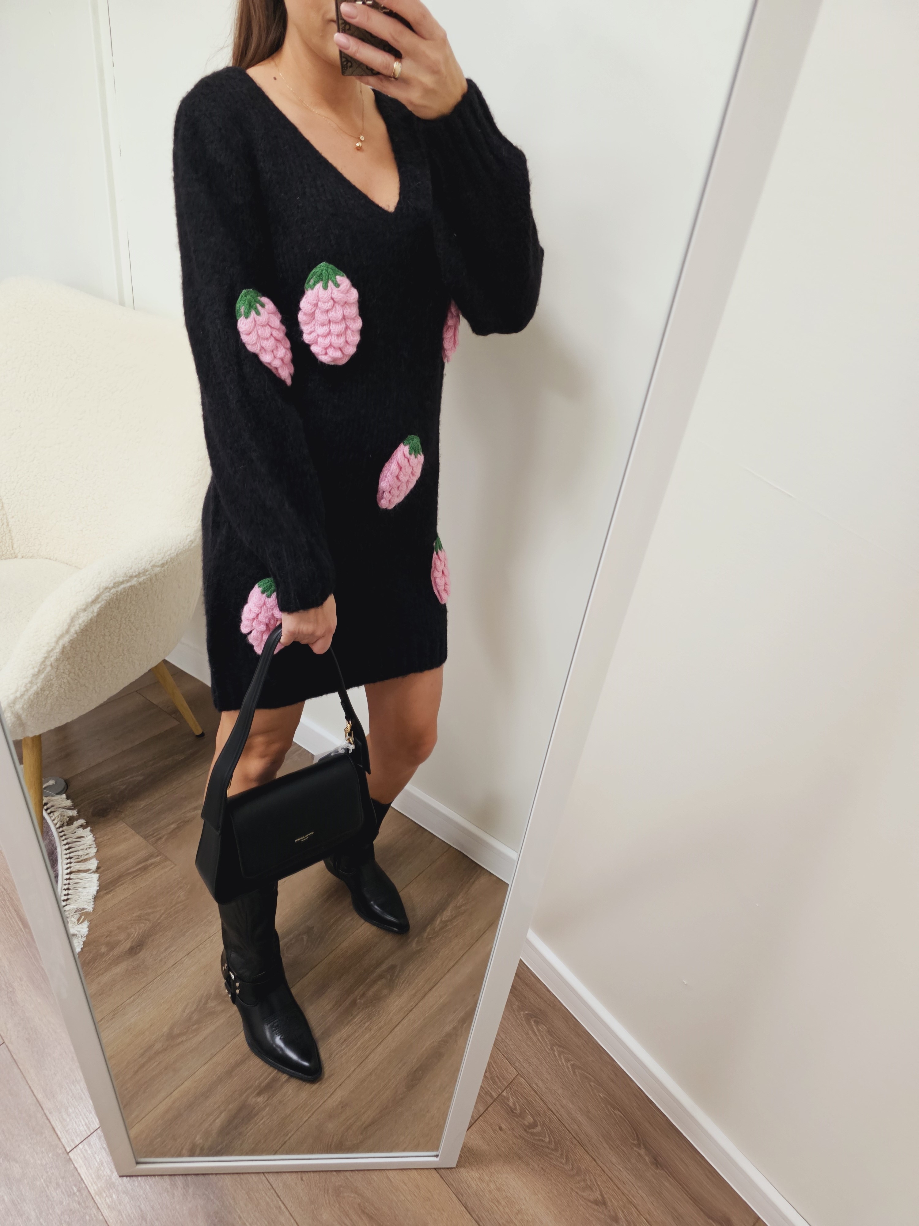 Suknelė ,,Black raspberry"