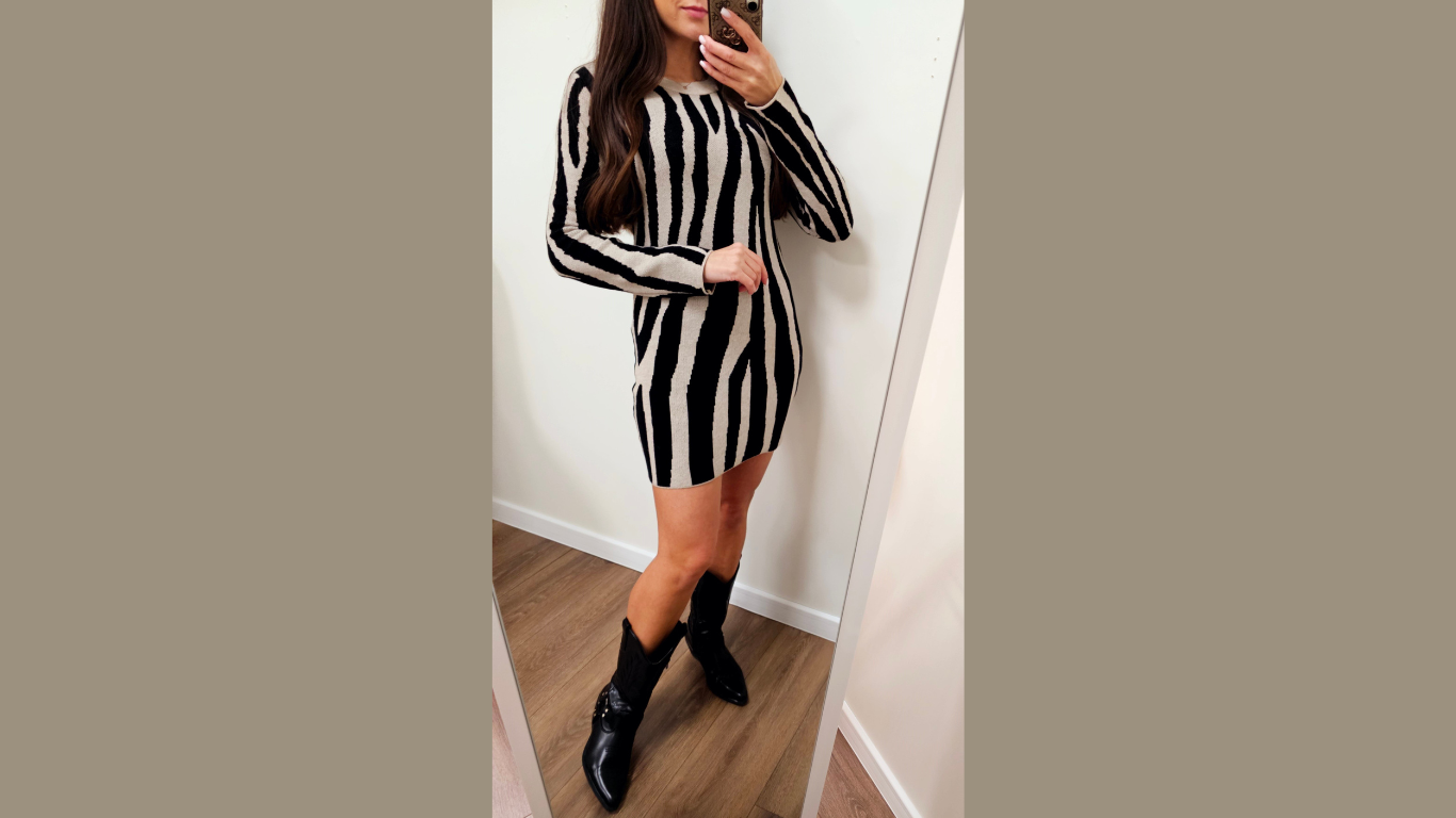 Suknelė ,,Brown zebra"