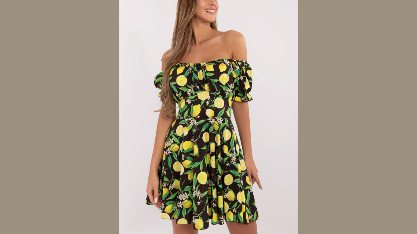 Suknelė ,,Black lemons"