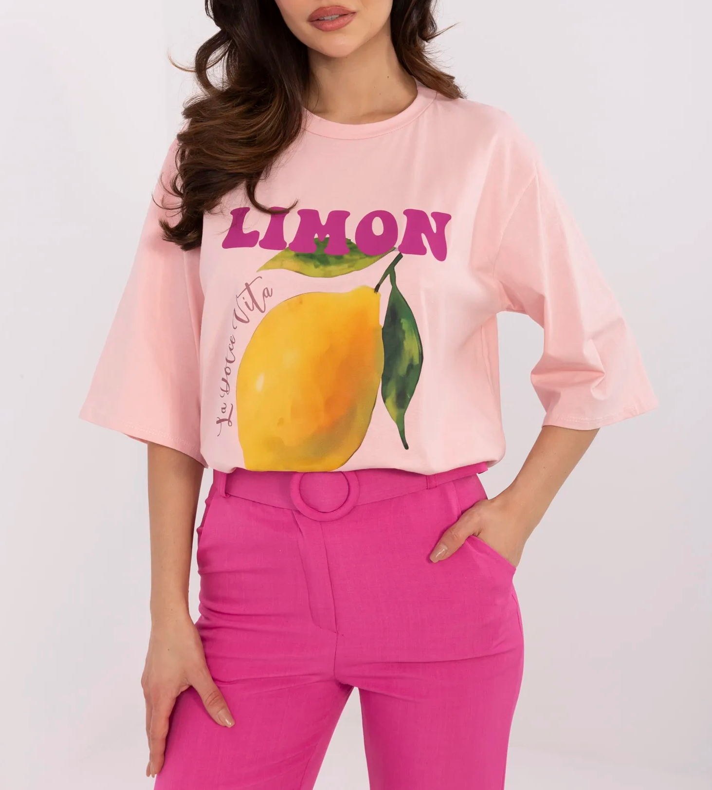 Marškinėliai ,,Rose limon"