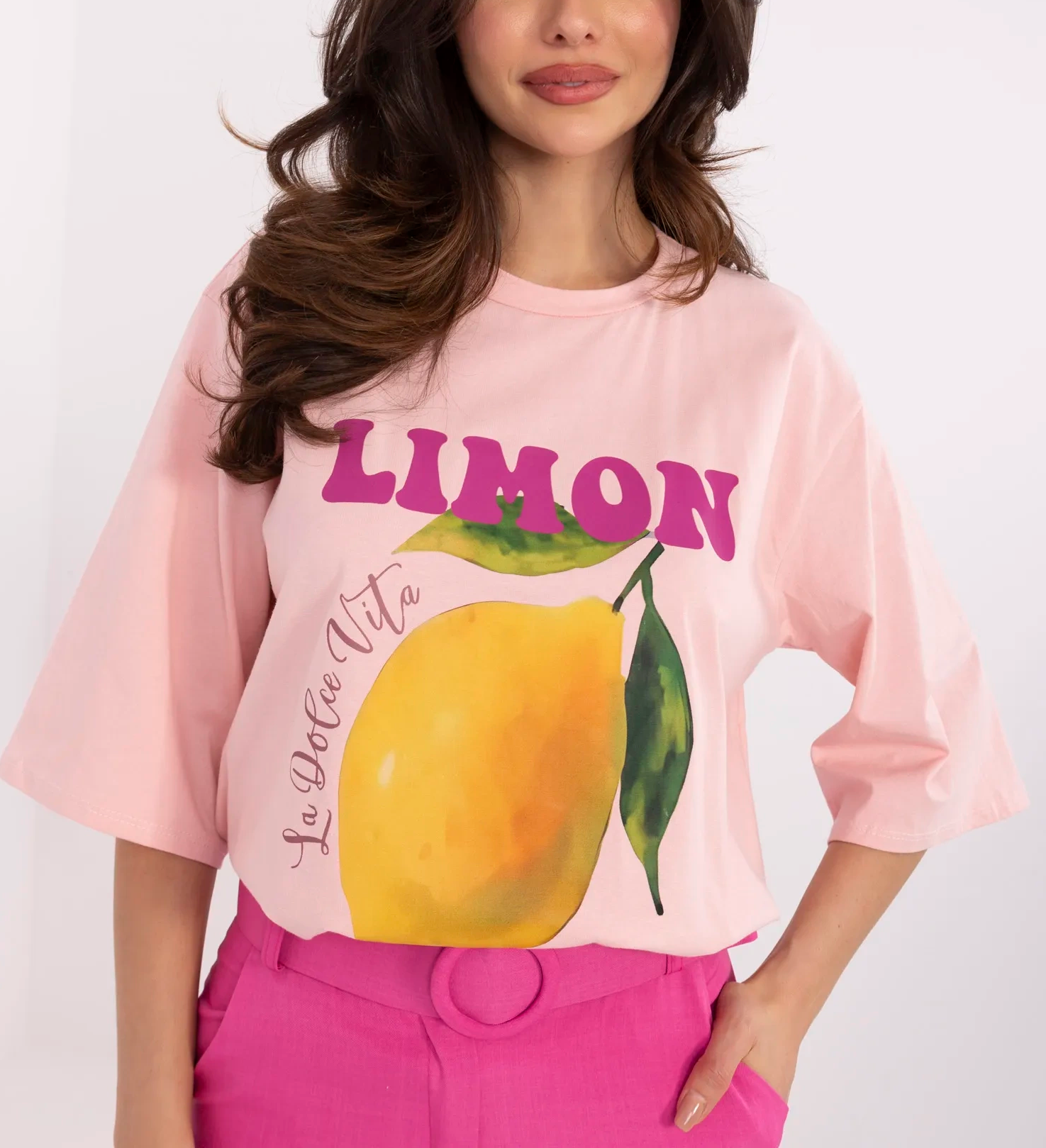 Marškinėliai ,,Rose limon"