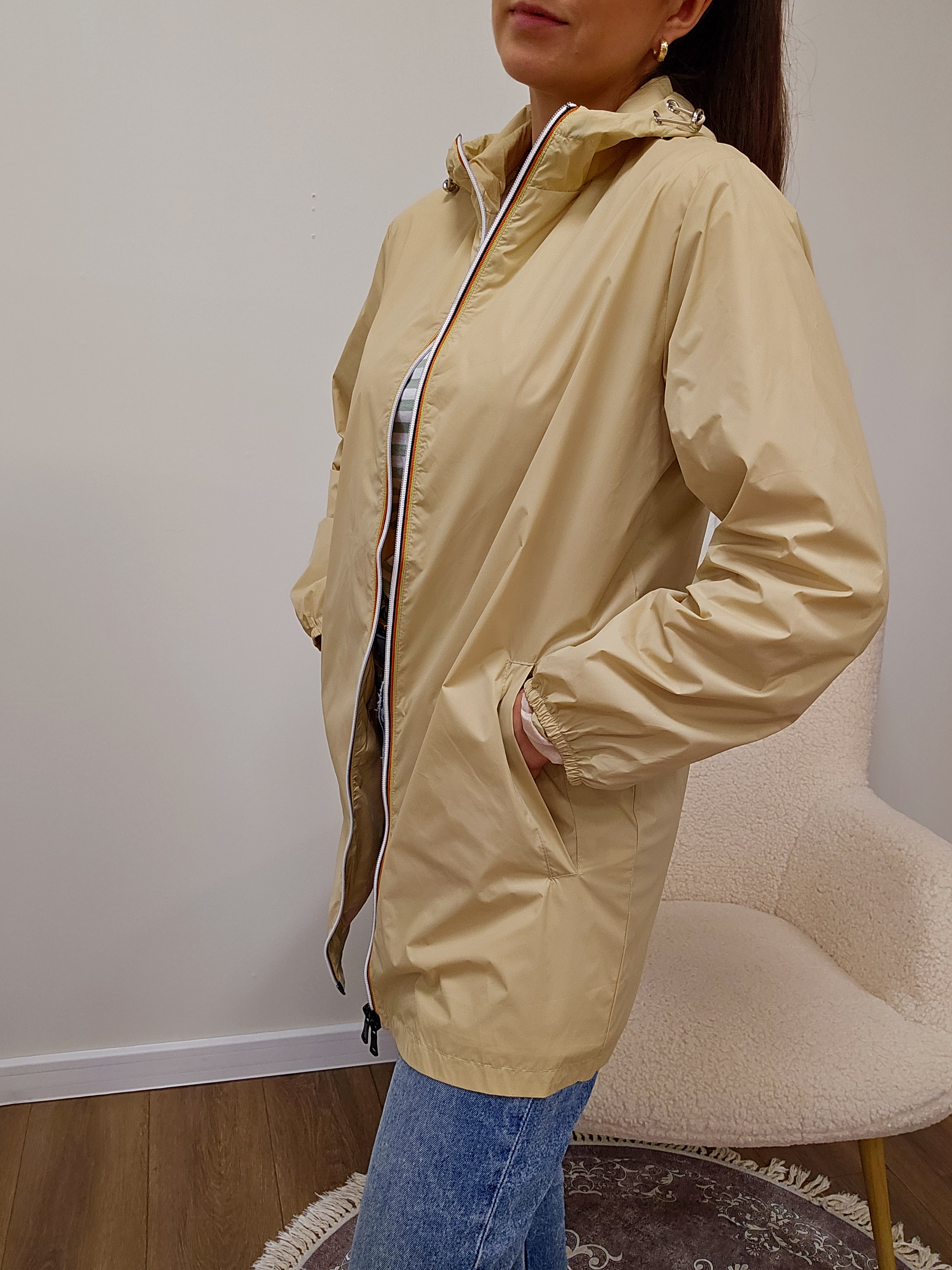 Striukė - lietpaltis ,,Creamy"