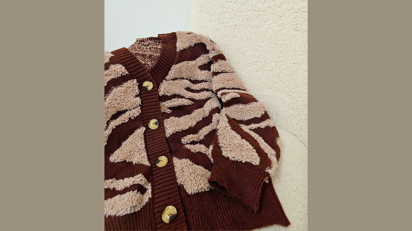 Megztukas ,,Soft brown"