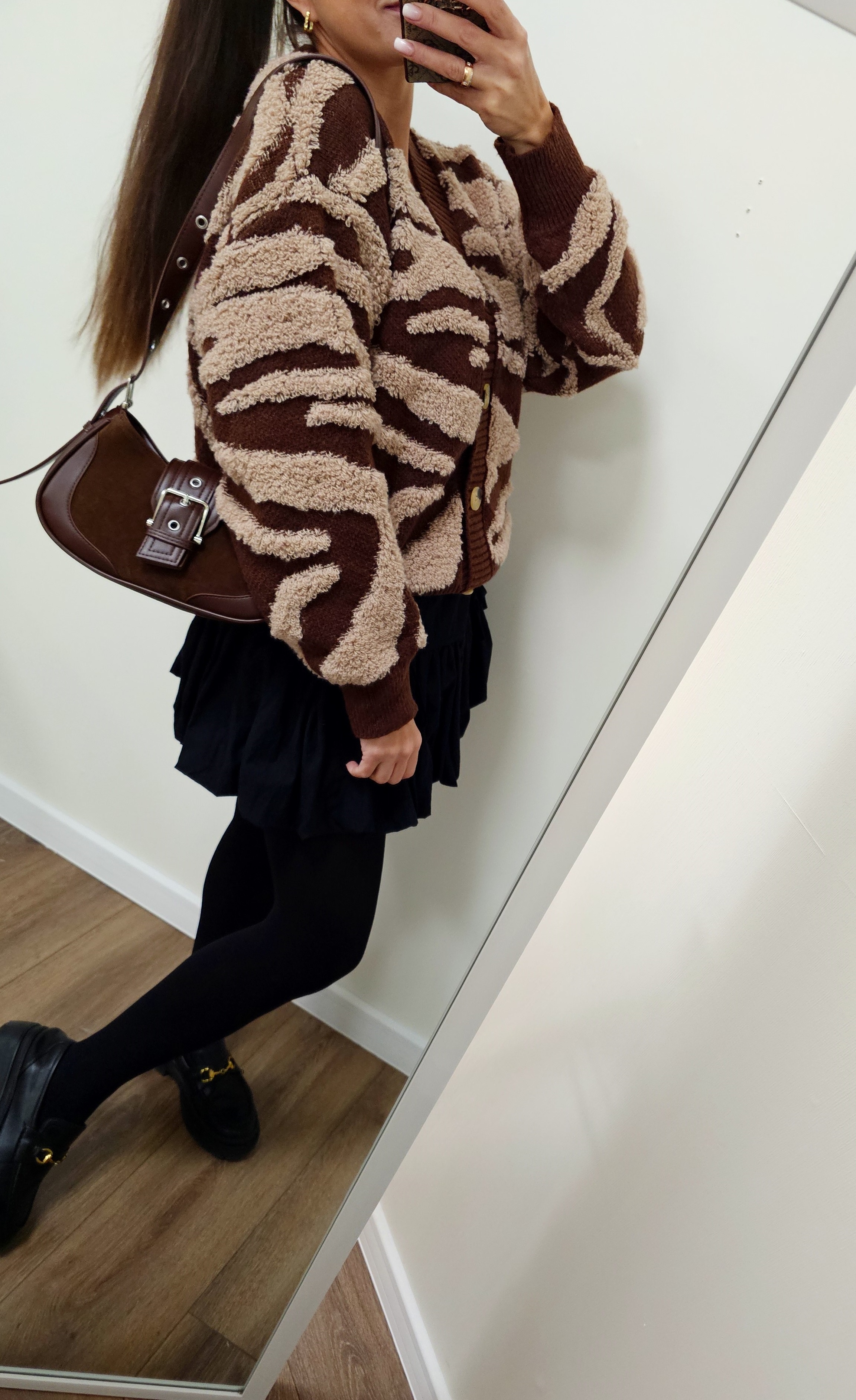 Megztukas ,,Soft brown"