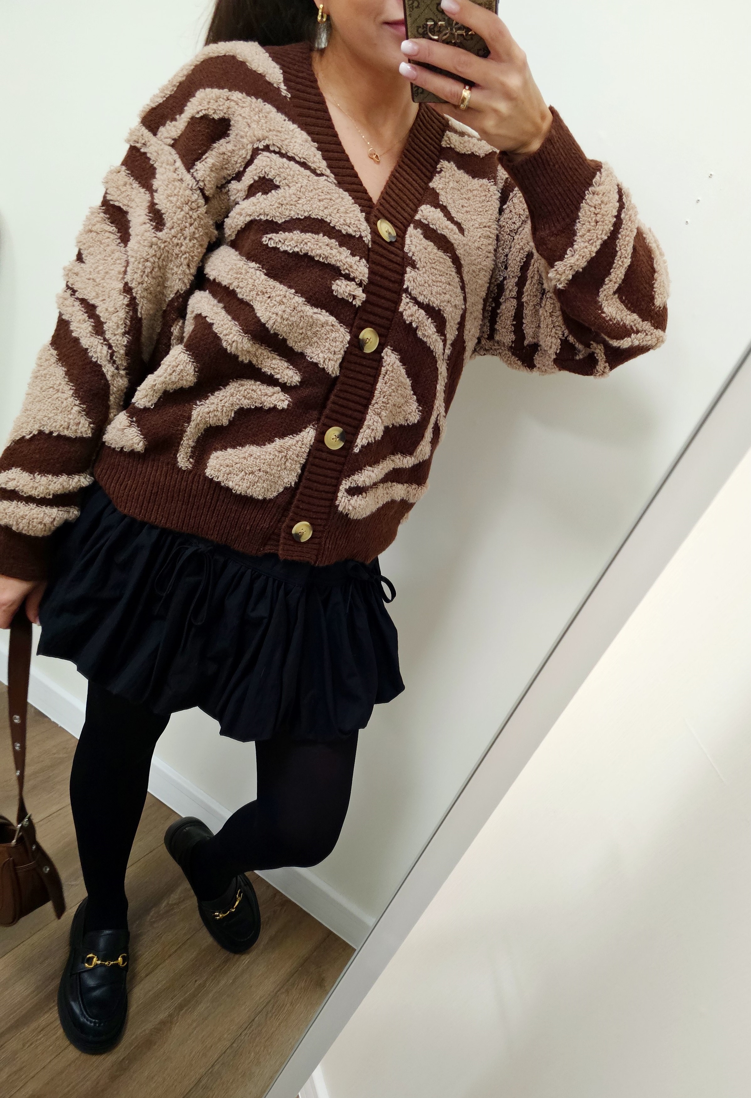Megztukas ,,Soft brown"
