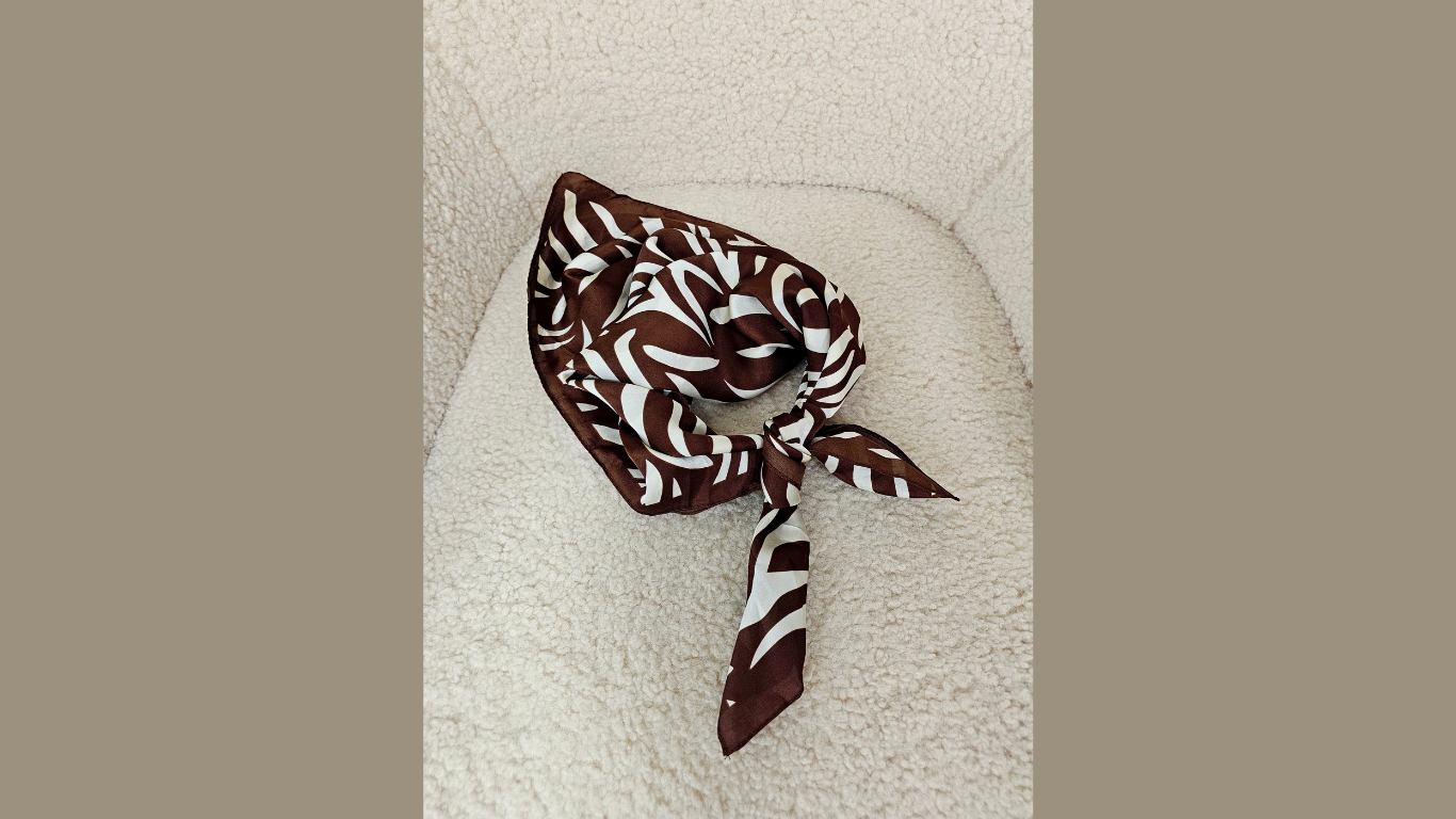 Skarelė ,,Brown zebra"