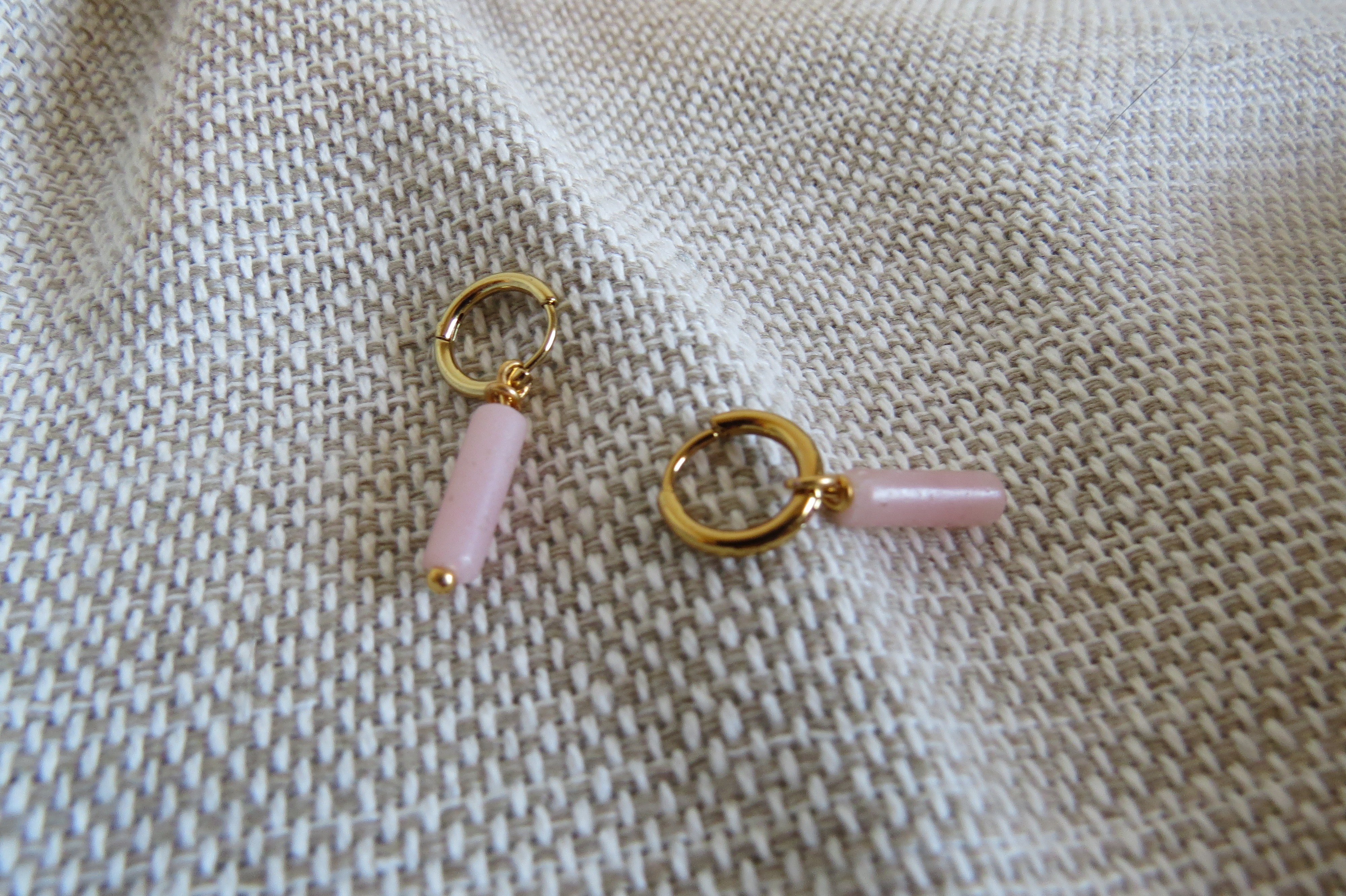Boucles d'oreilles Rose