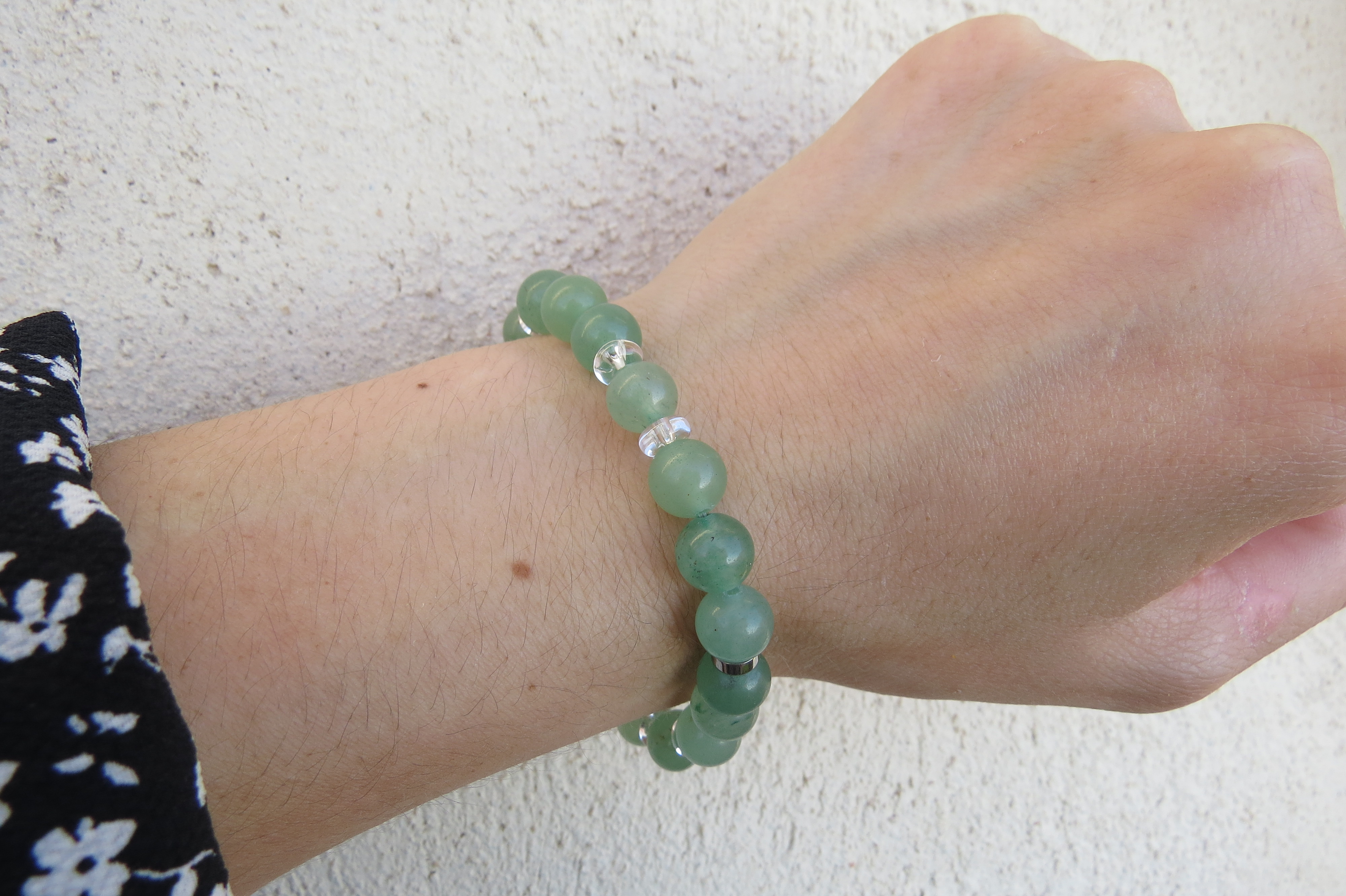Bracelet pierres naturelles aventurine