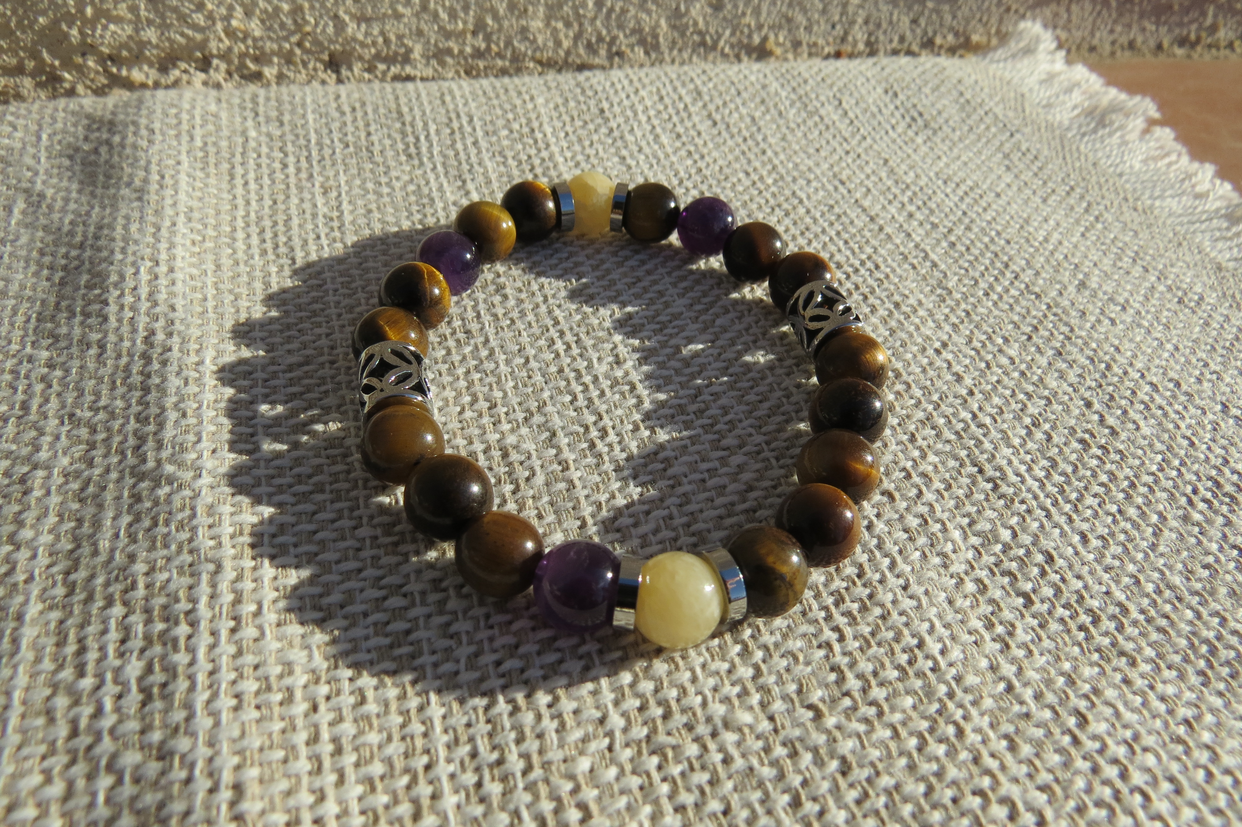 Bracelet en pierres naturelles