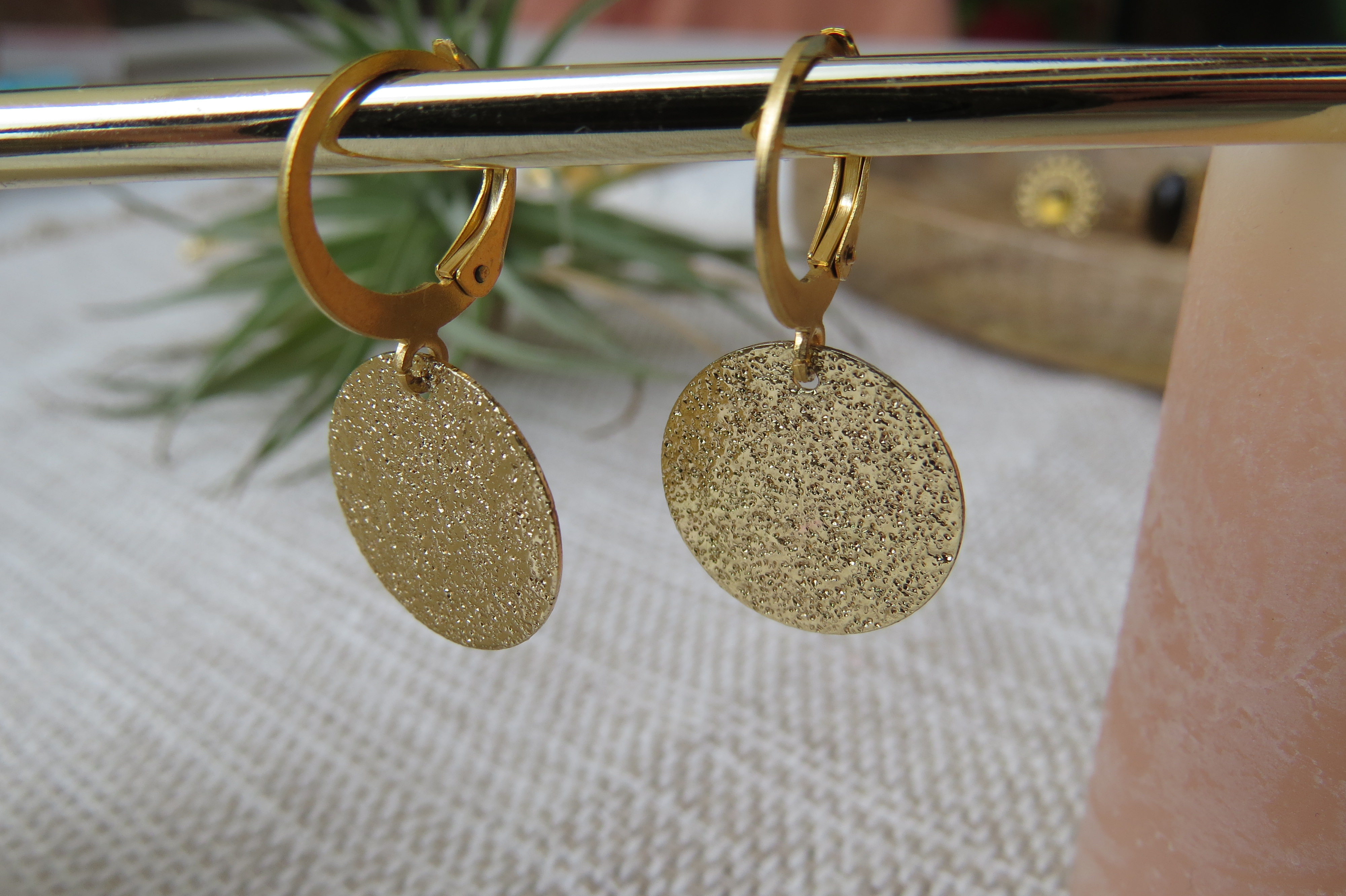 Boucles d'oreilles pampille