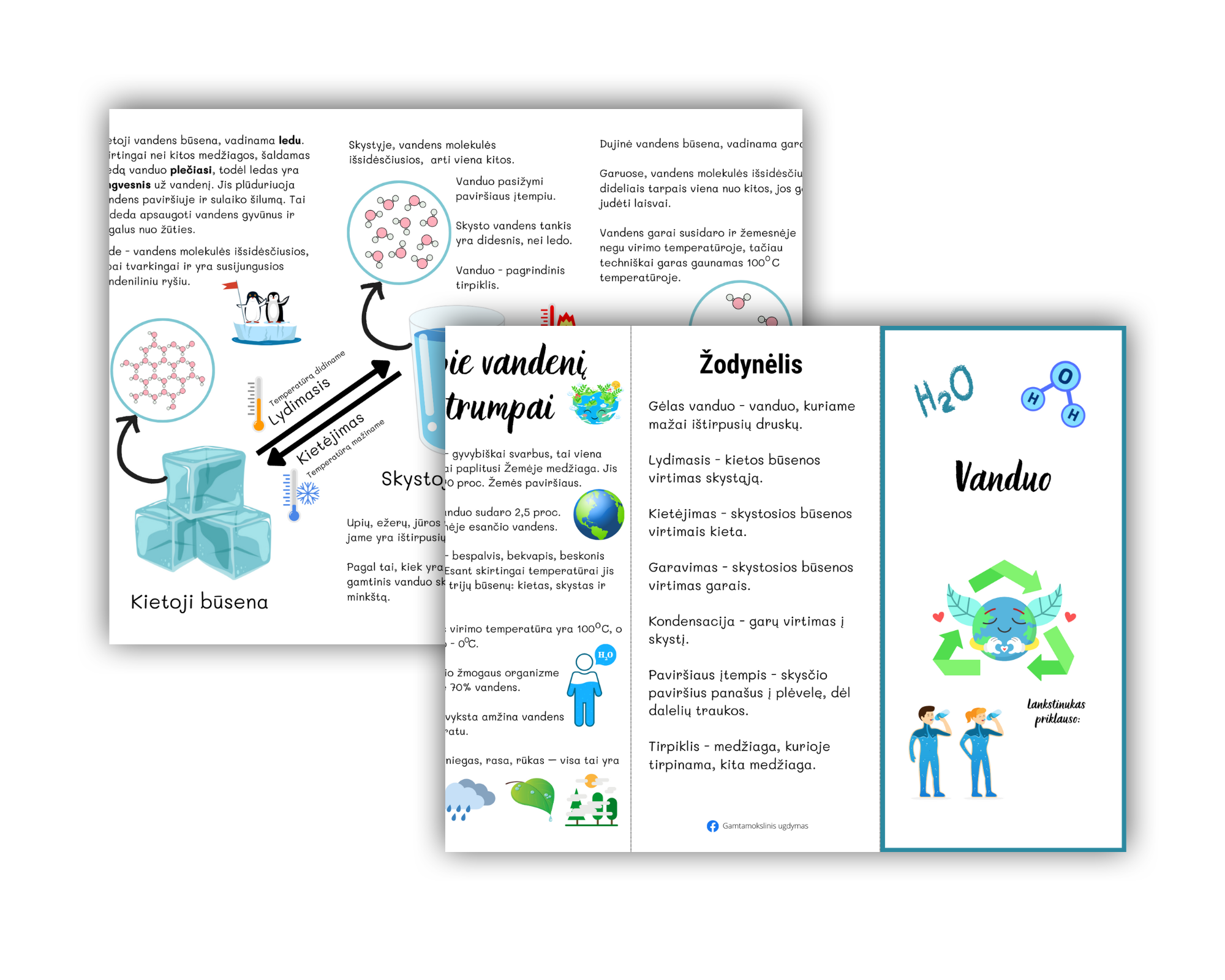 Lankstinukas apie vandenį