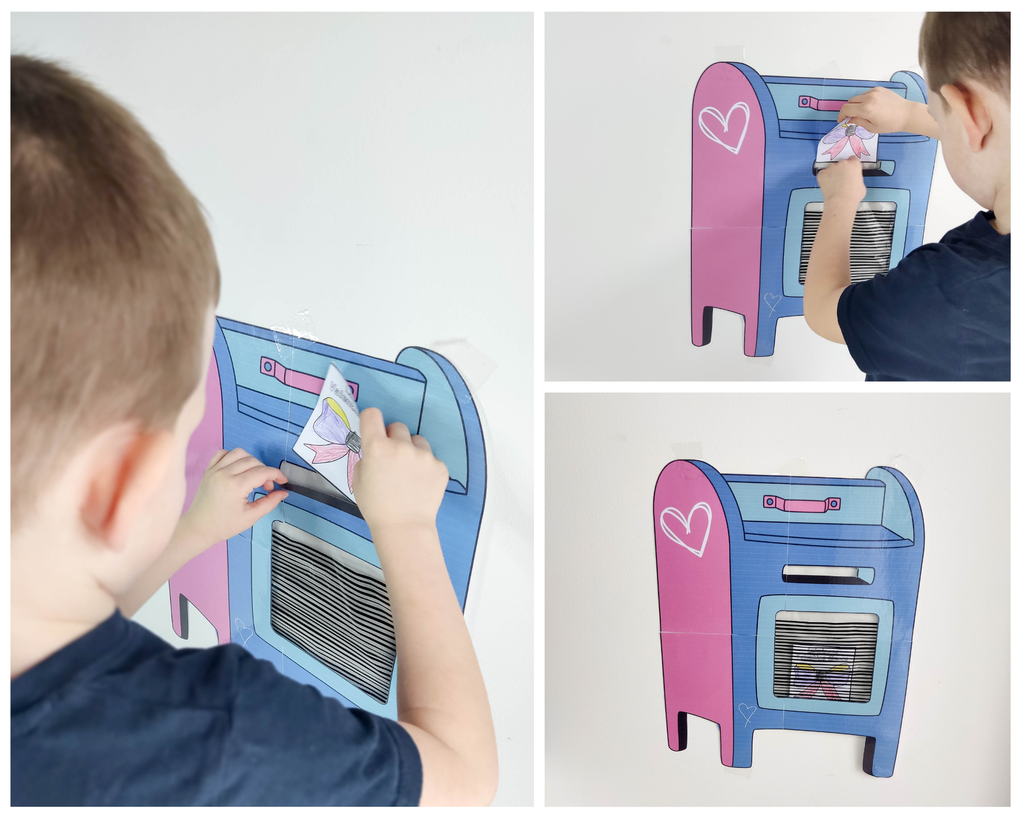 Valentino dienos pašto dėžutė