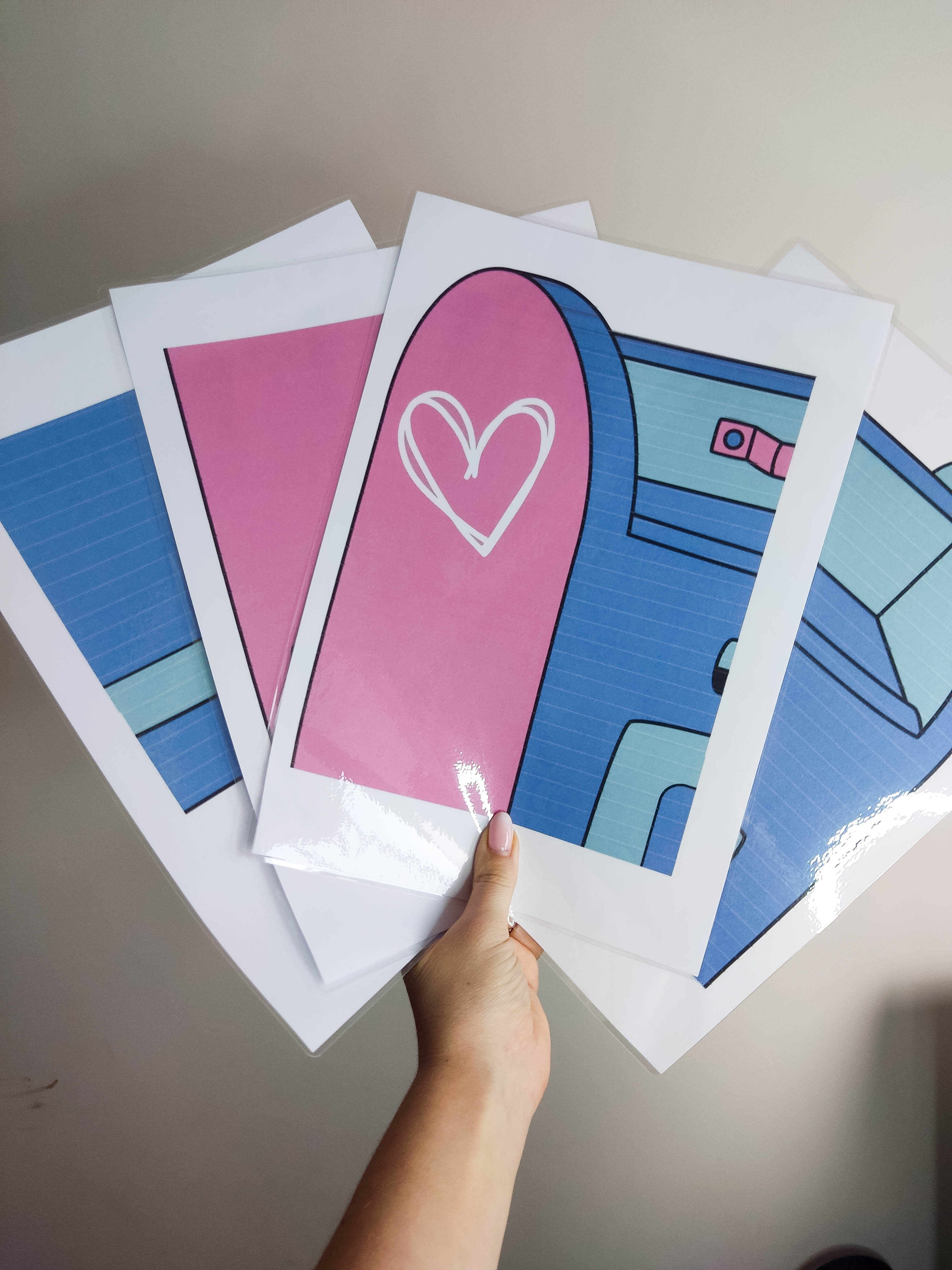 Valentino dienos pašto dėžutė