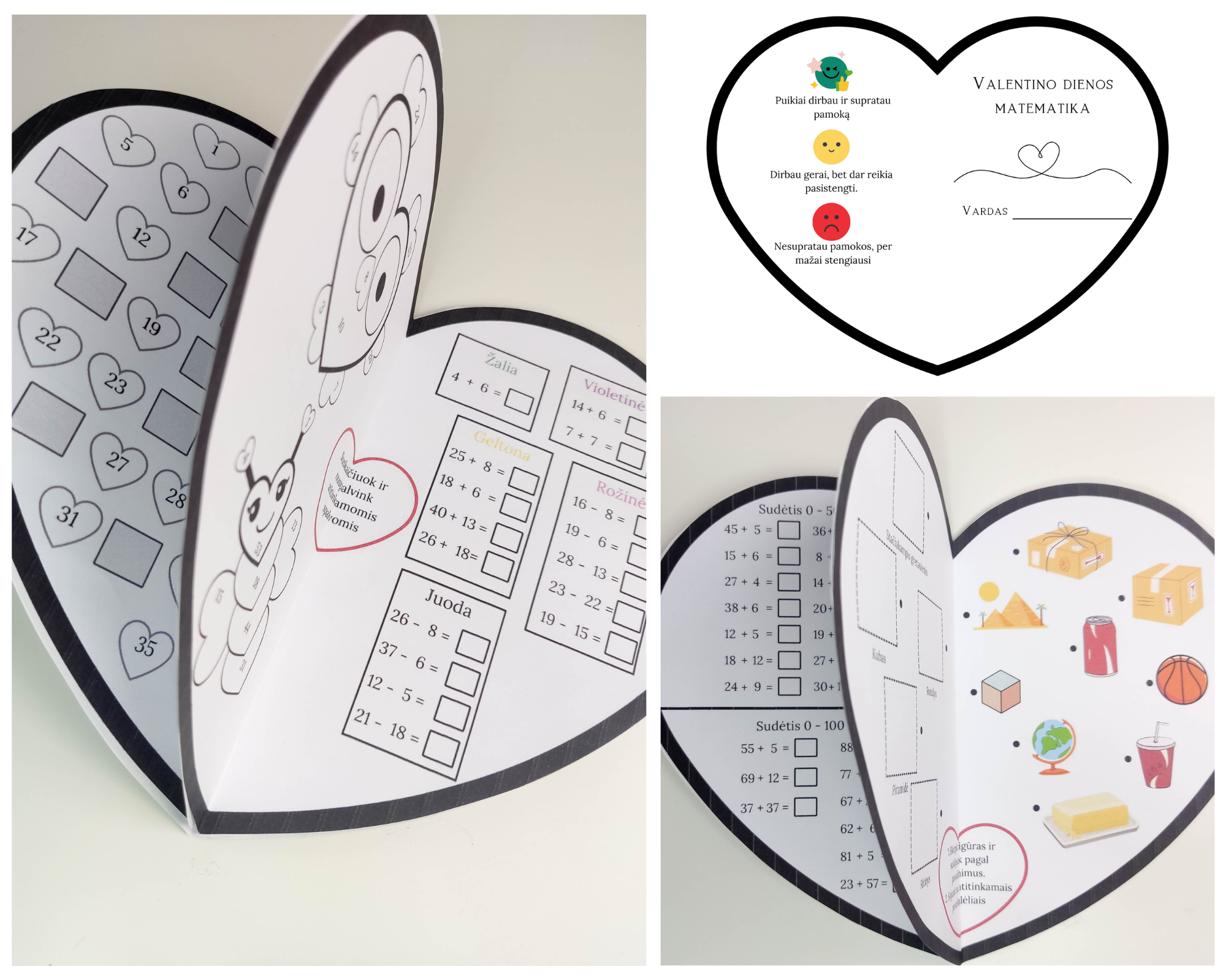 Valentino dienos matematika