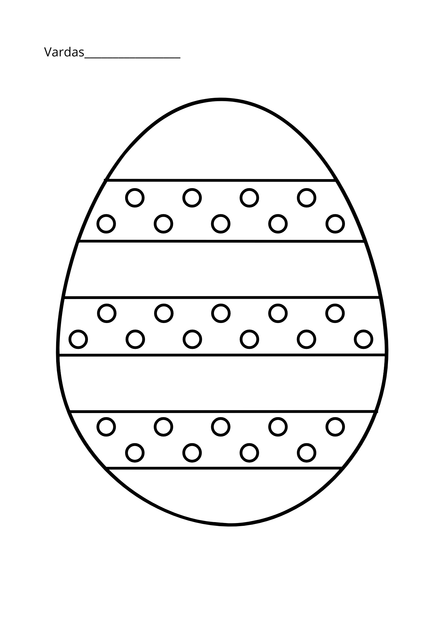 Nuspalvink kiaušinius