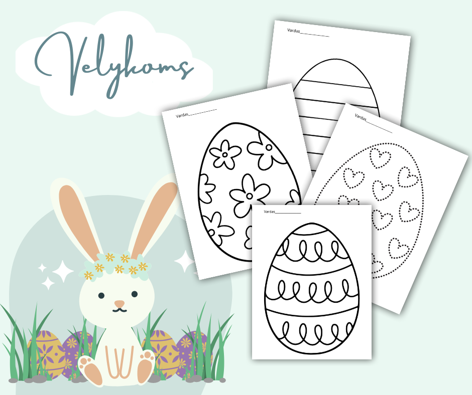 Nuspalvink kiaušinius