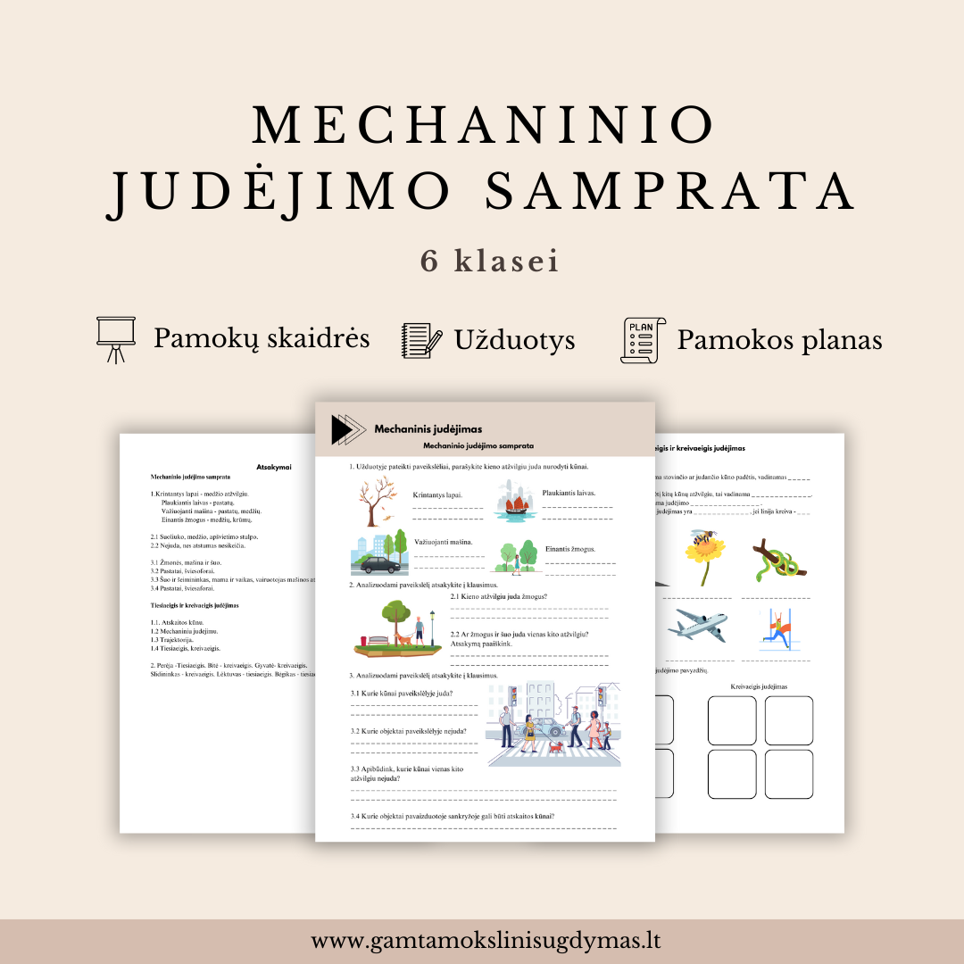 Mechaninio judėjimo samprata