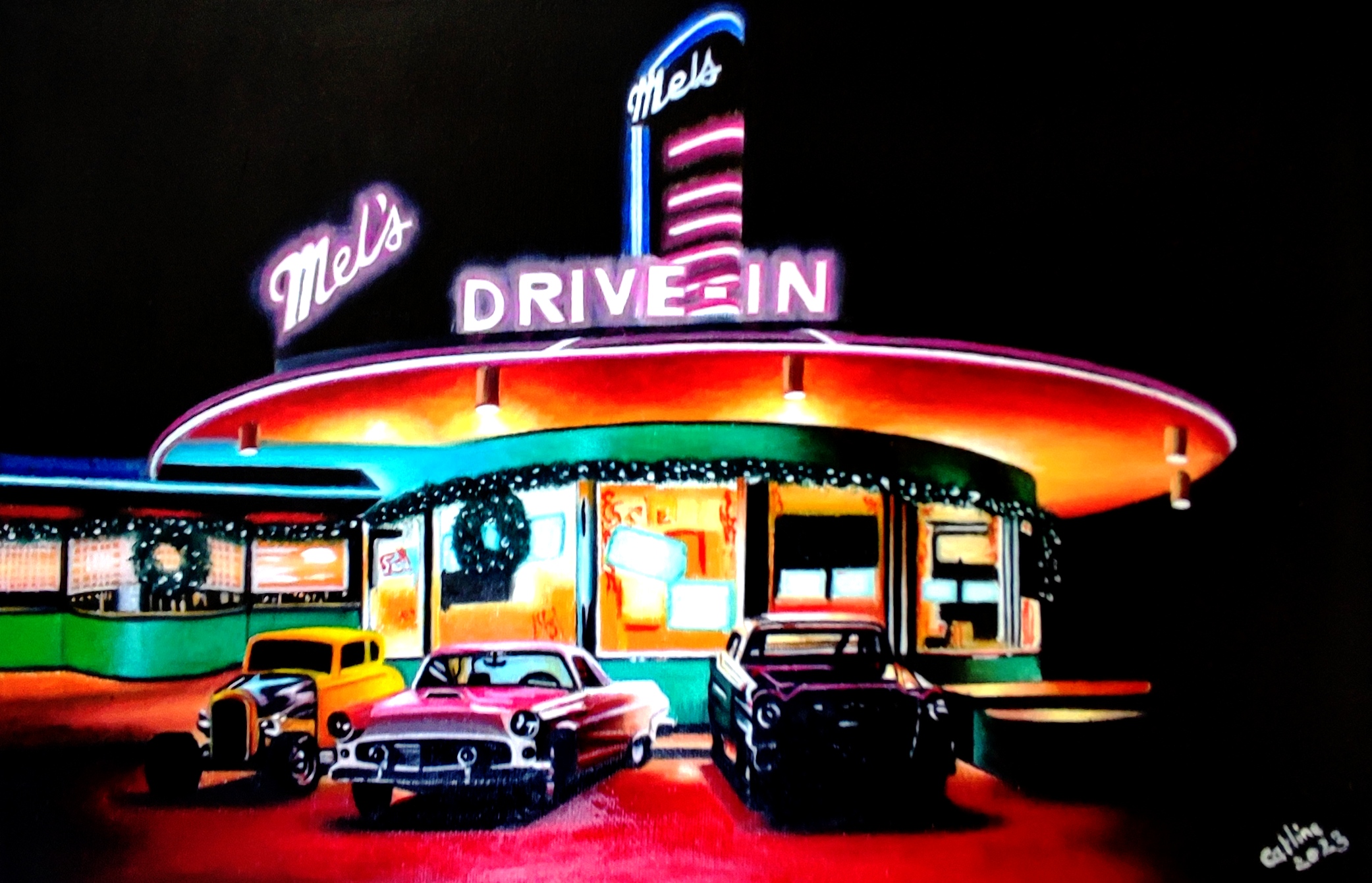 Drive In 41X27cm