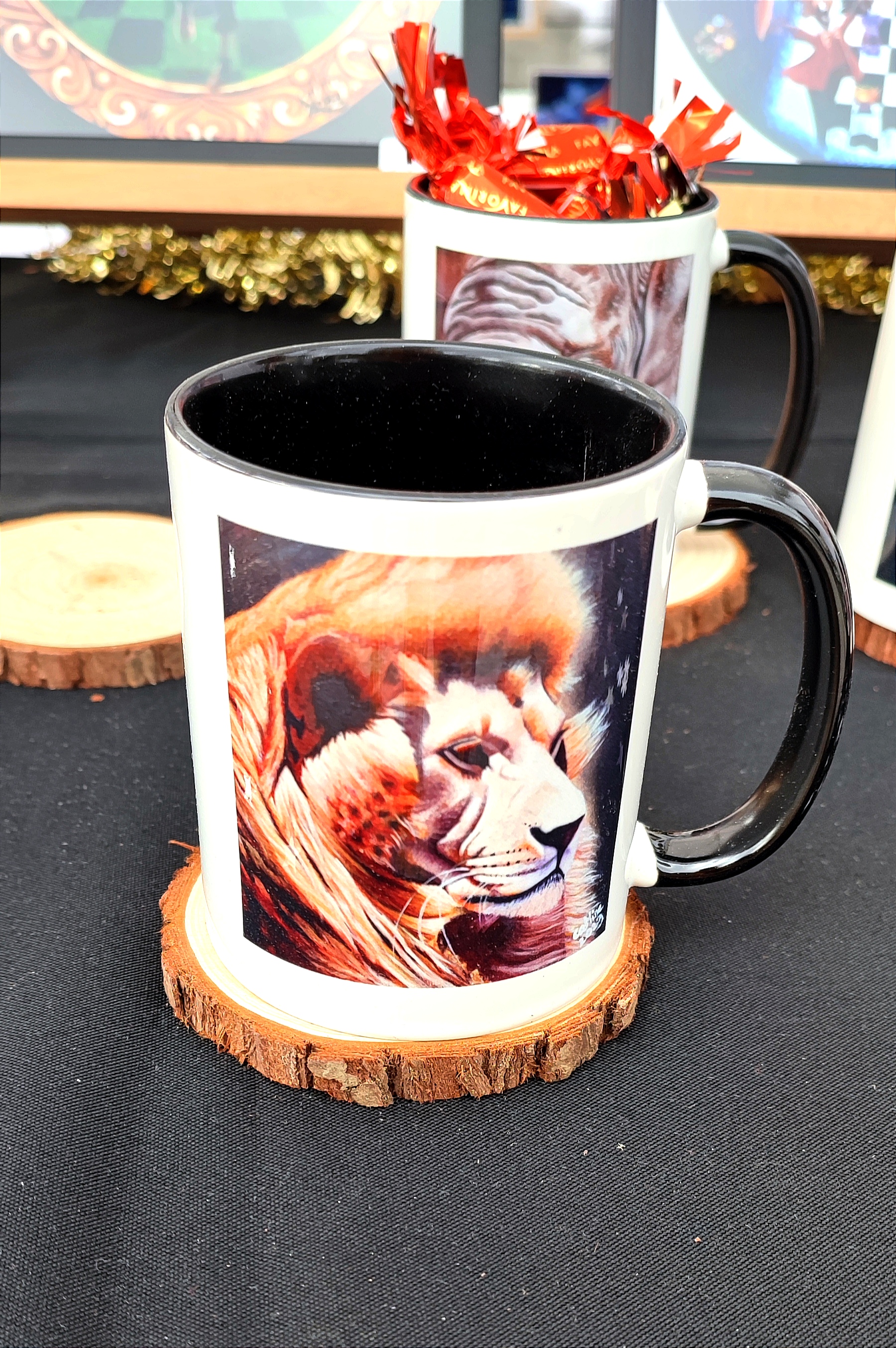 Mug d'après la toile originale "Lion d'Afrique du Sud"