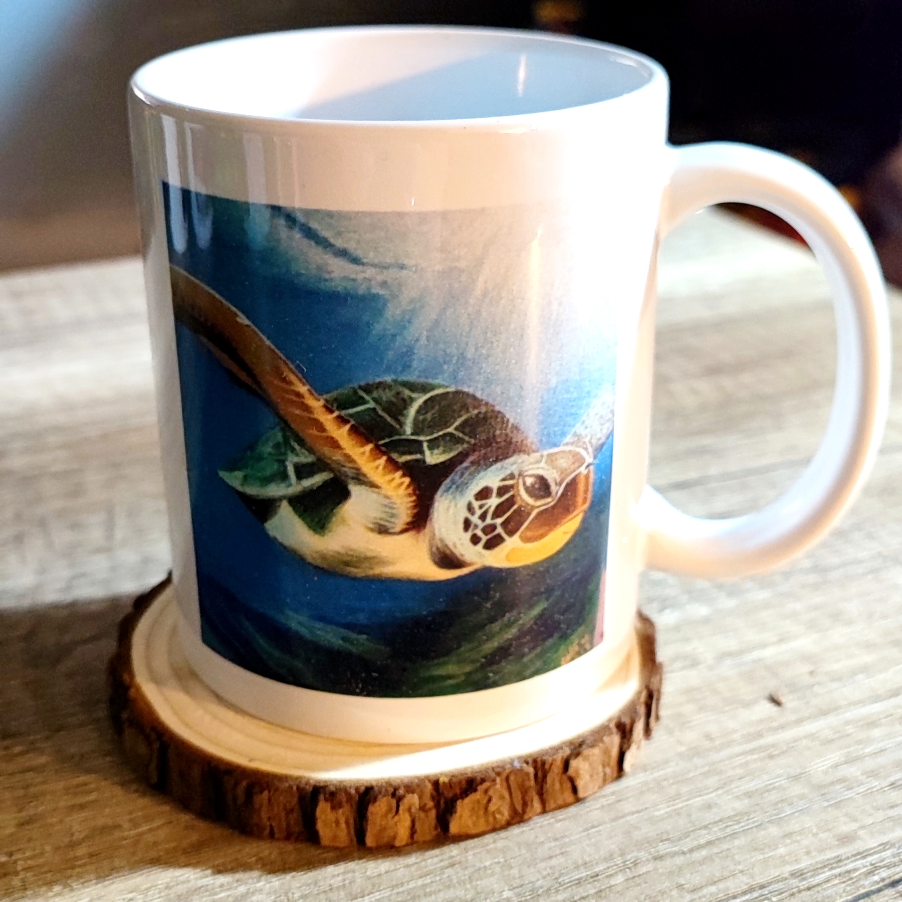 Mug d'après la toile originale Tortue 