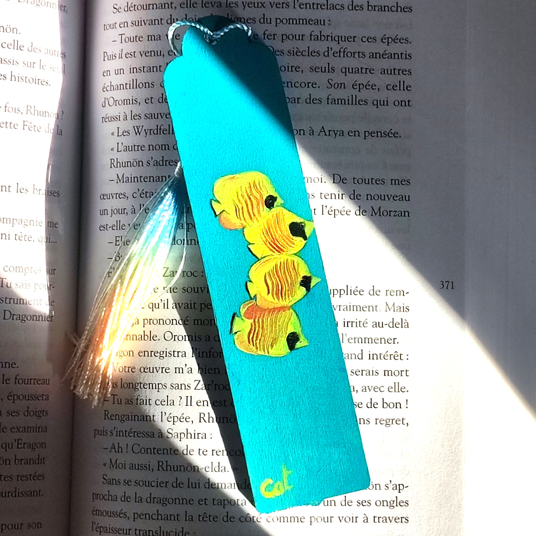 Marque Page Poissons Exotiques