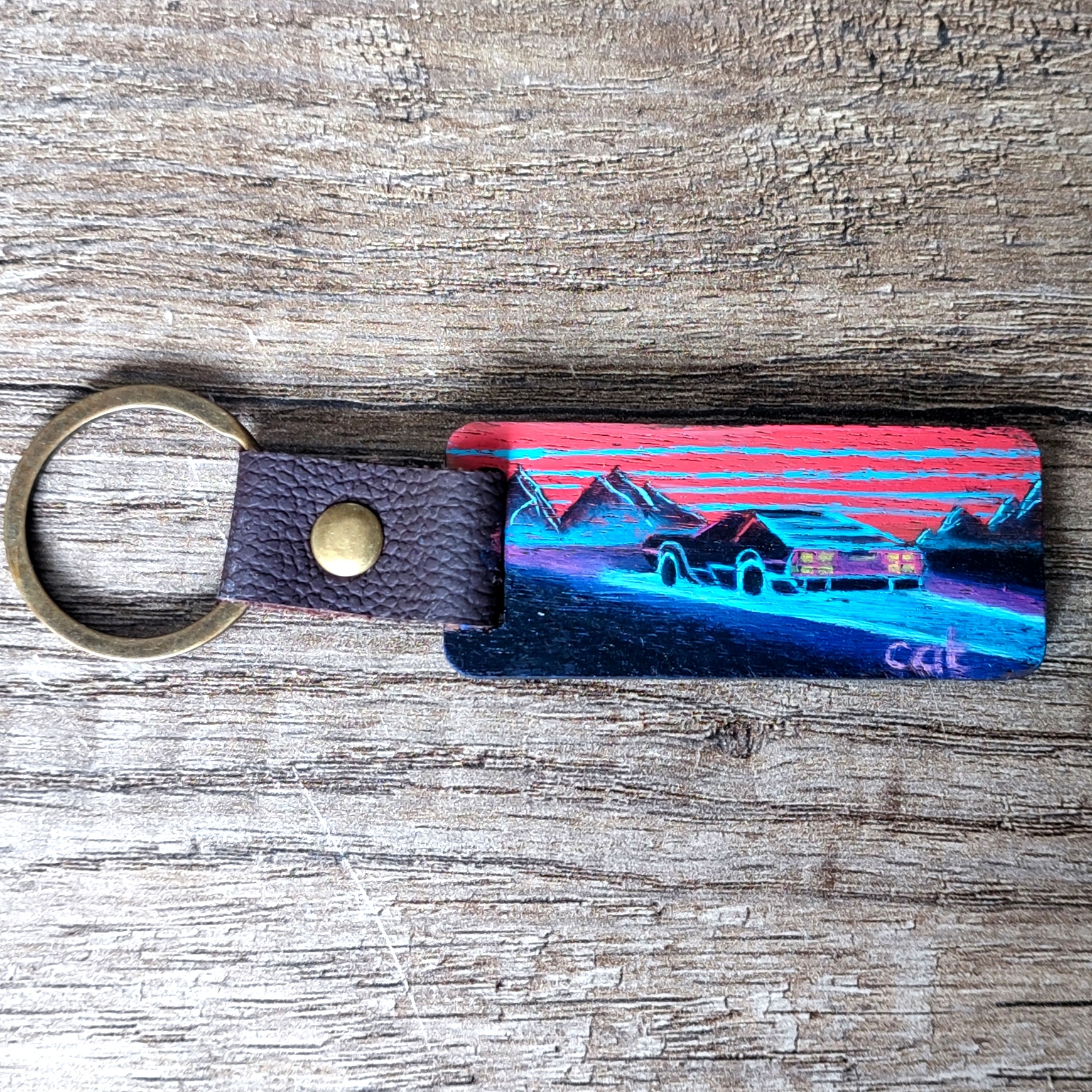 Porte clé Back to the futur 