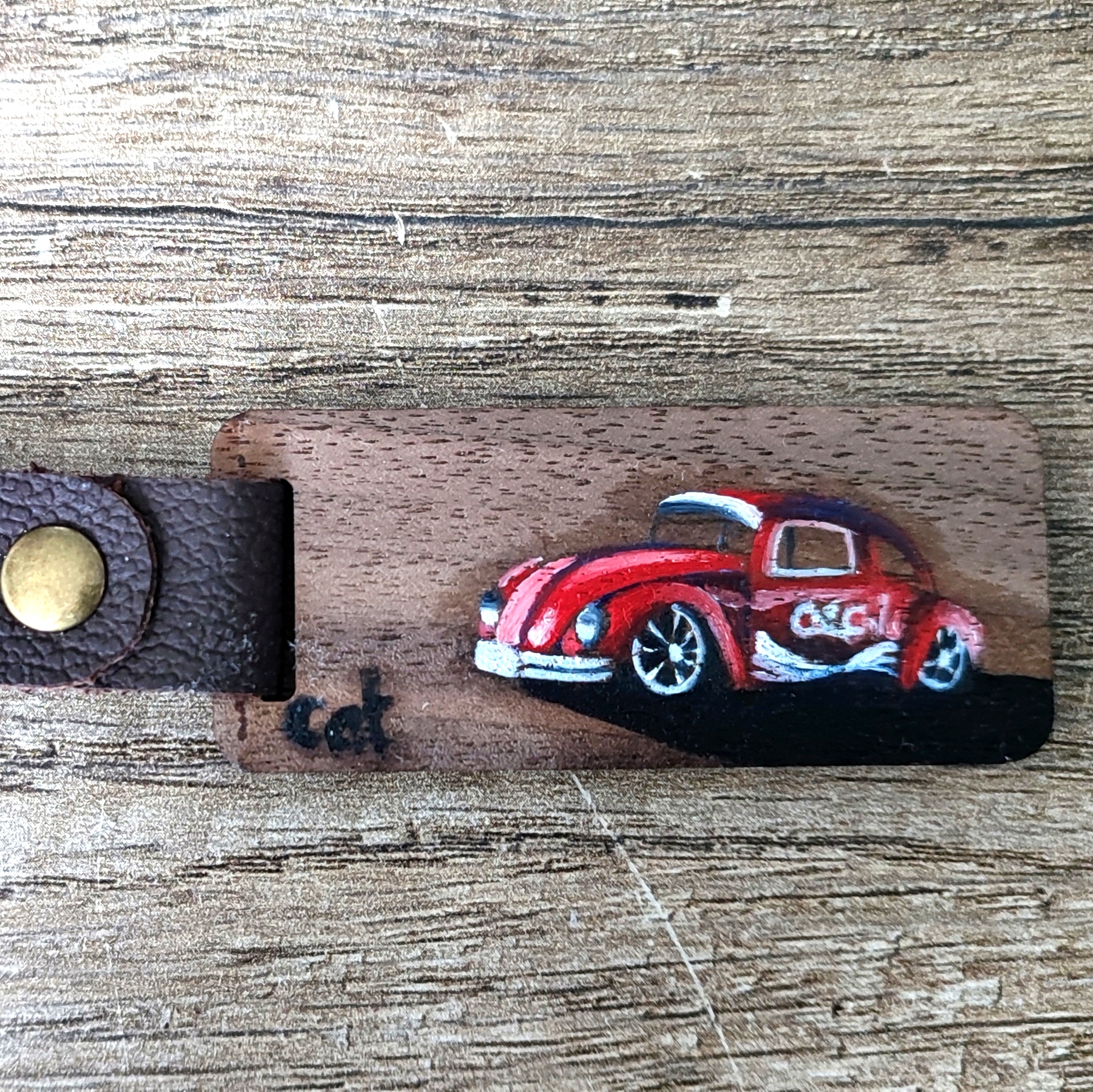 Porte clé Coccinelle Coca cola