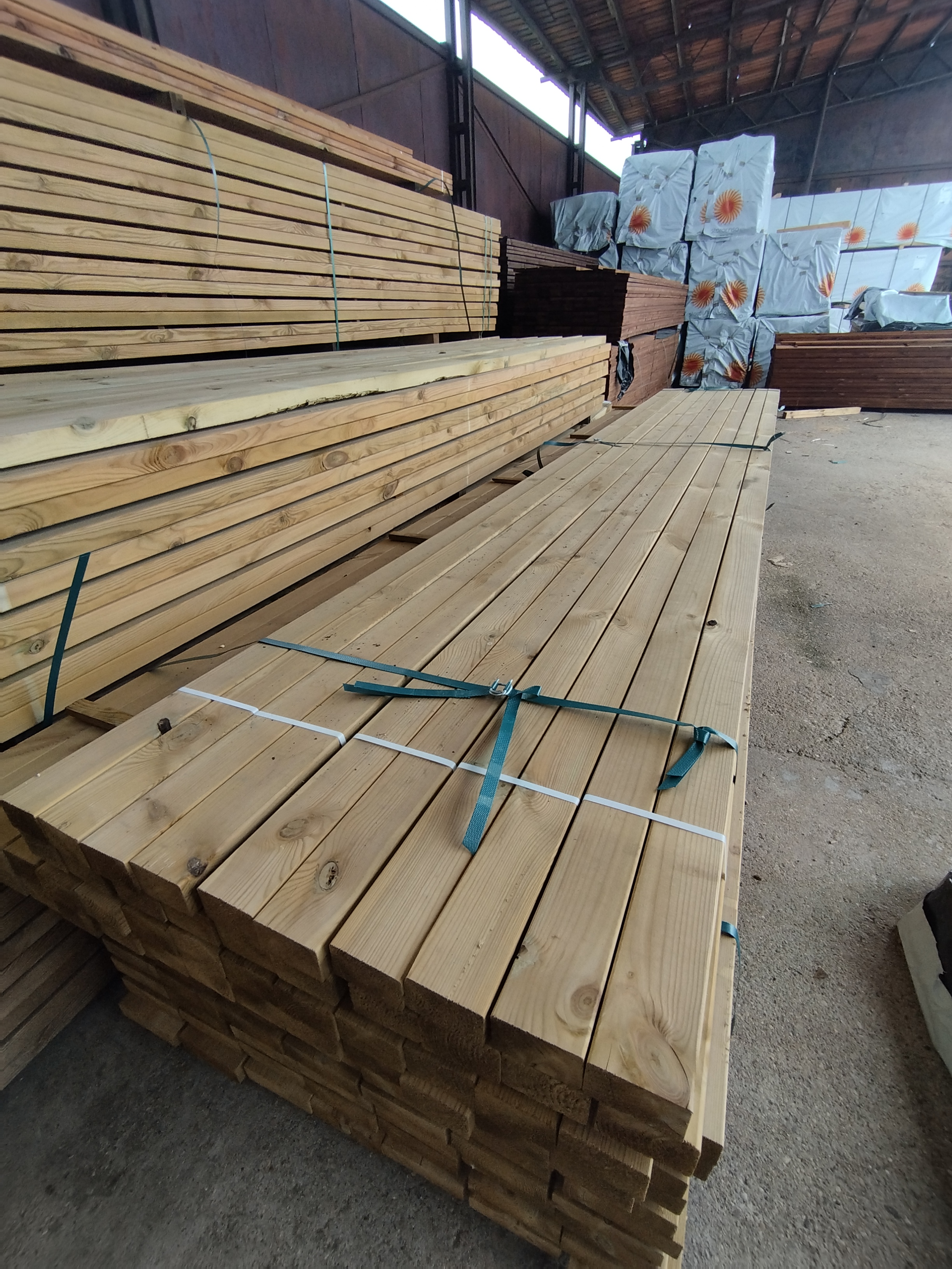 45x95x4800 Impregnuota Obliuota Mediena