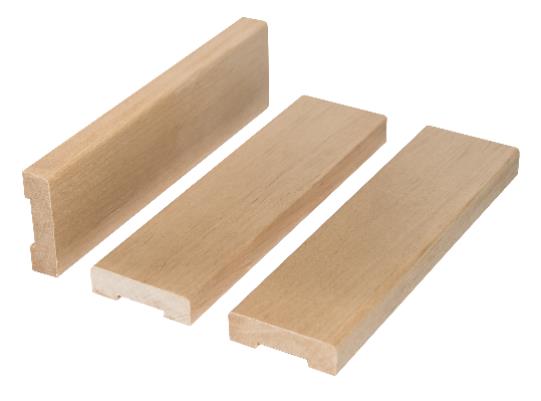 12x42x2400 mm  Juodalksnis apdailine juostele