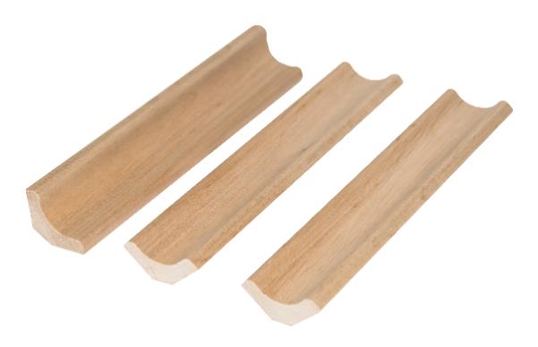 21x21x2400 mm Vidinis apvadas  juodalksnis