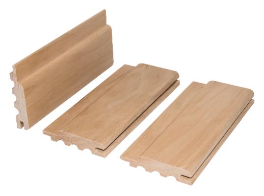 15x70x1800-3000 mm  Juodalksnio dailylentės