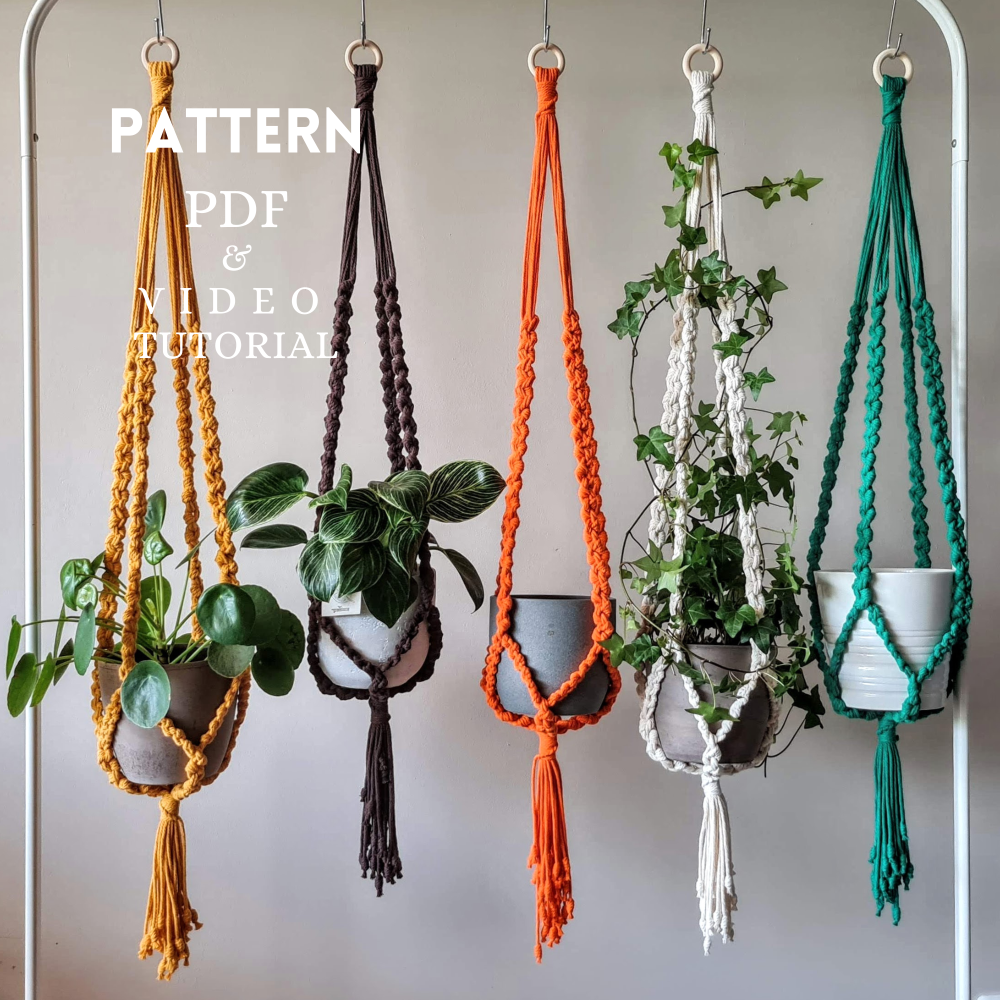 Macrame Plant Hanger Pattern
