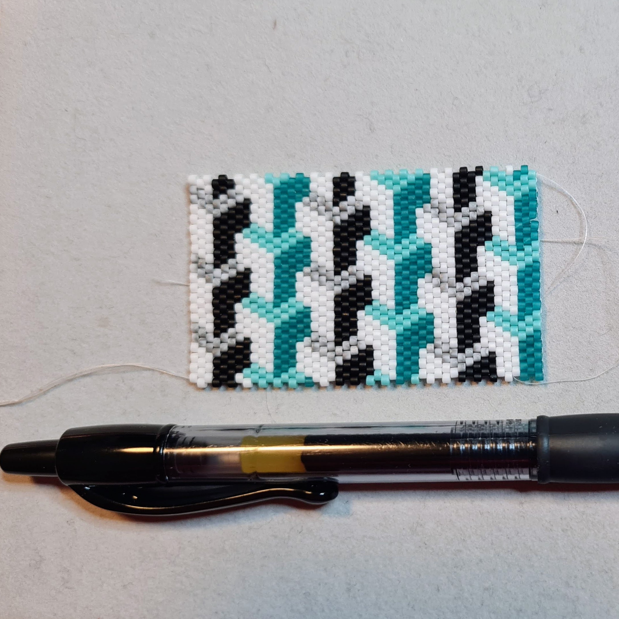 Optic Blocks Pen Wrap Pattern – Escher inspired 3D effect