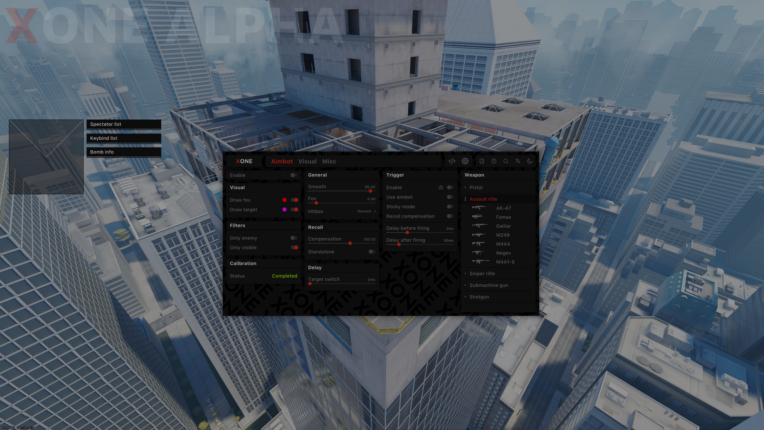 CHEAT LEGIT CS:GO 2 (Xone)