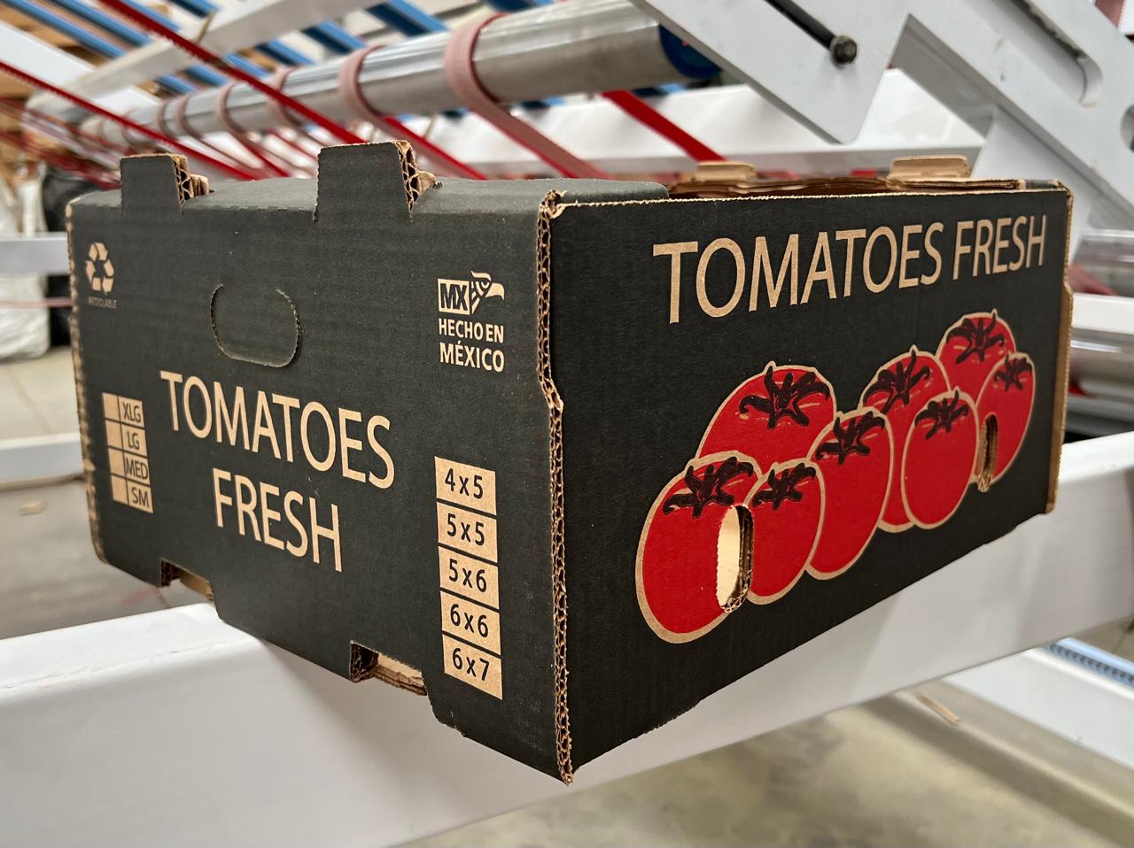 Caja de tomate Genérica