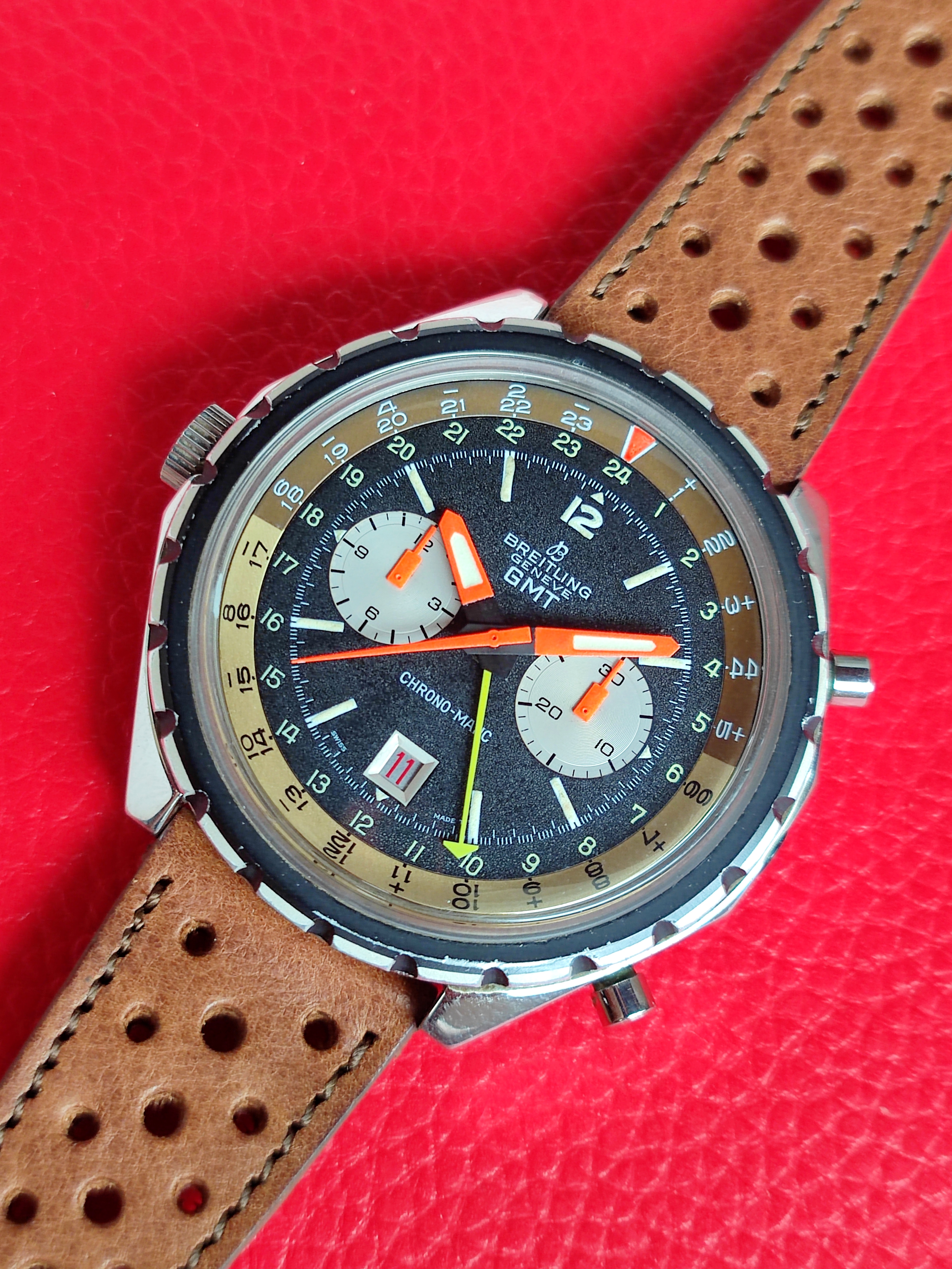 1970 Breitling GMT 2115