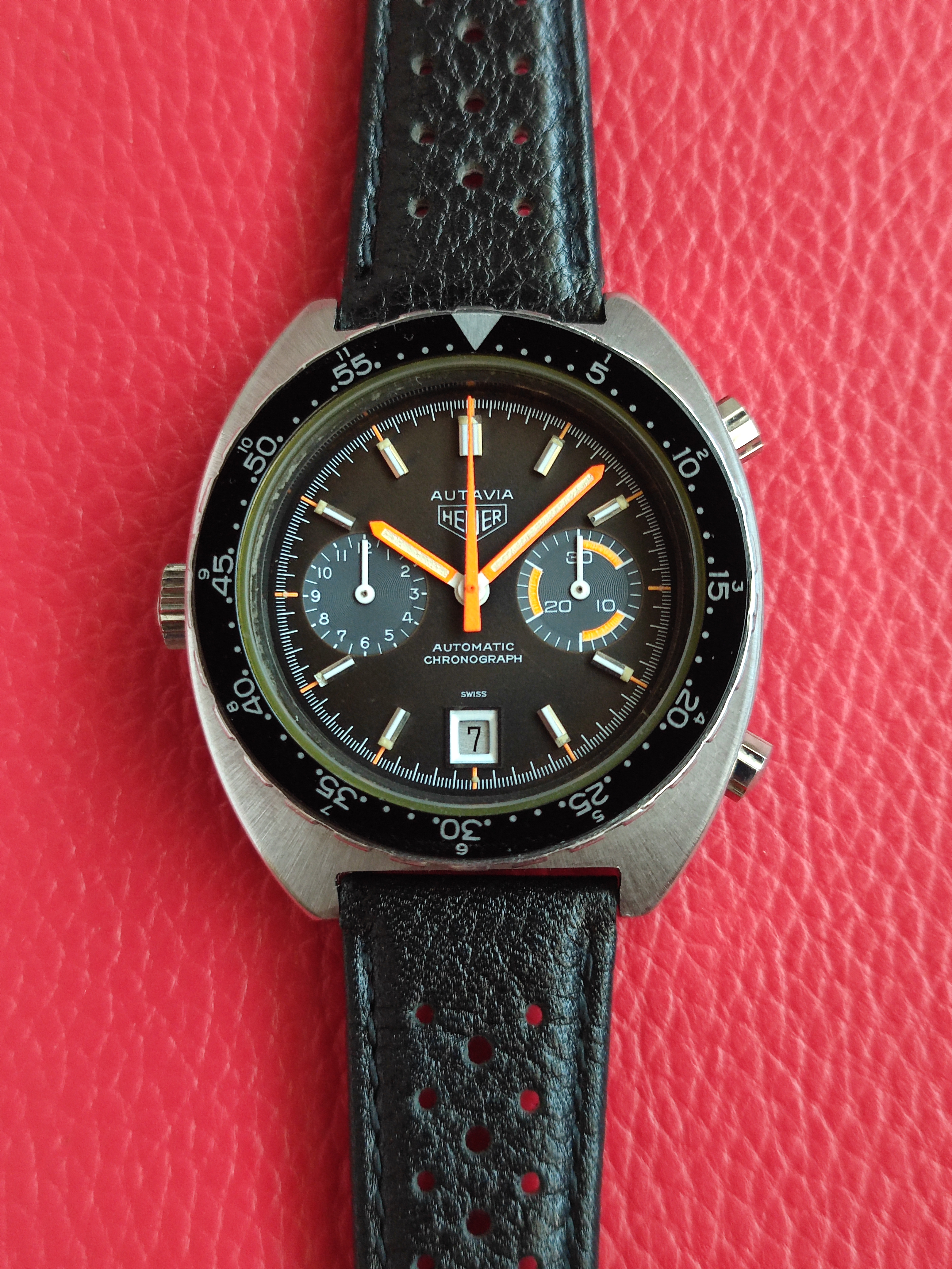 1972 Heuer Autavia 11630 “Orange Boy”