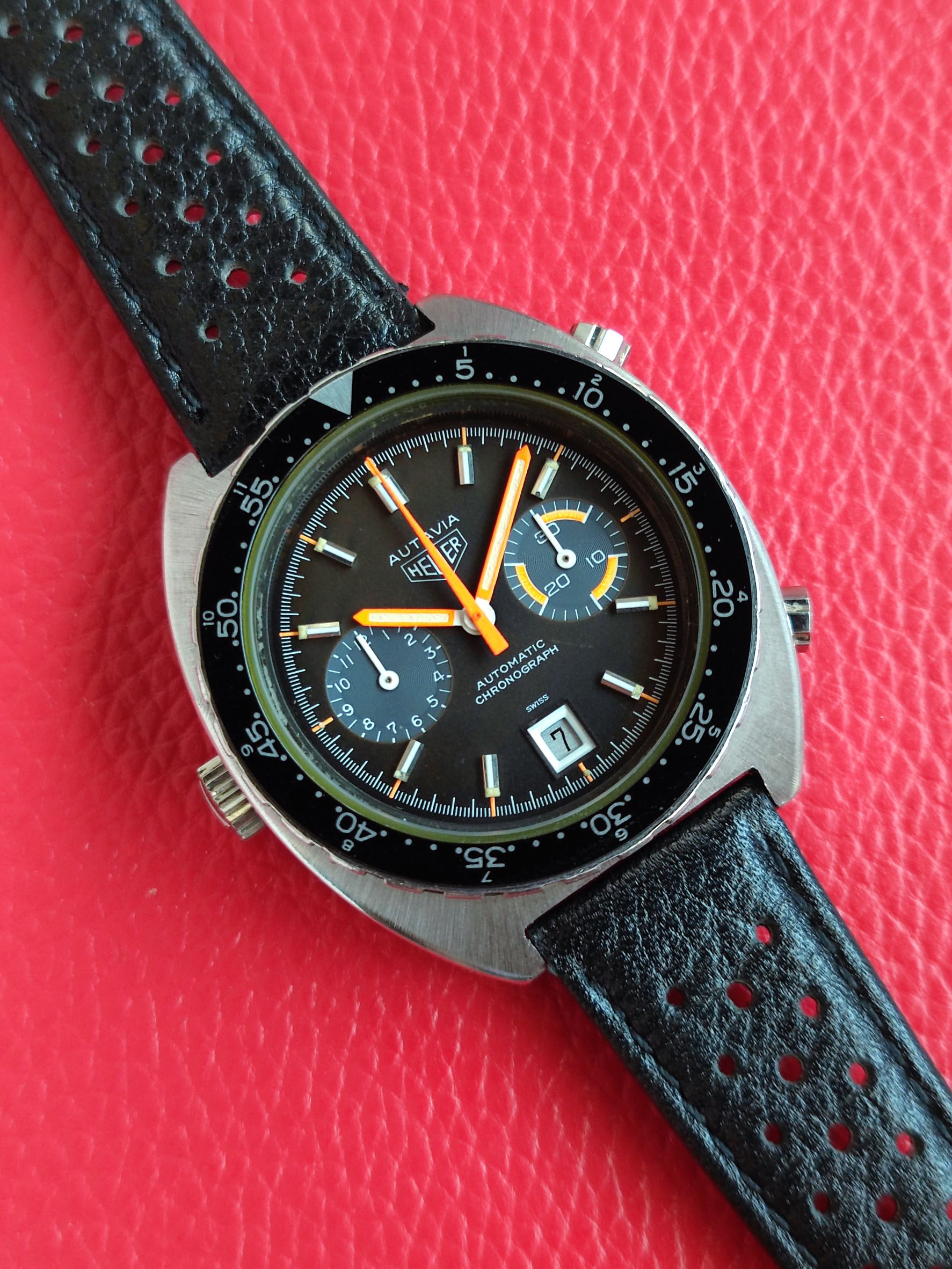 1972 Heuer Autavia 11630 “Orange Boy”