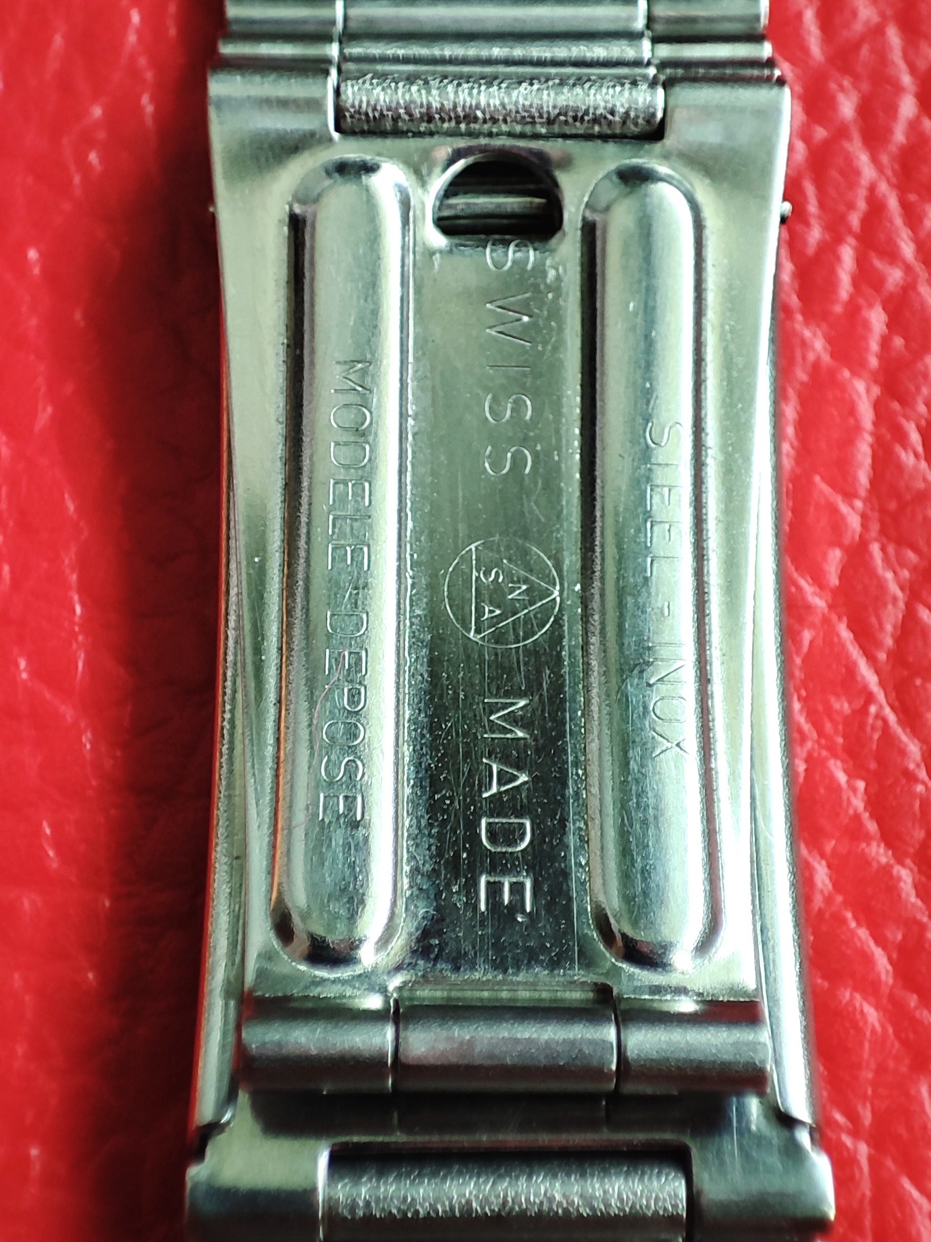 Genuine 1970s Breitling NSA Bracelet 22mm