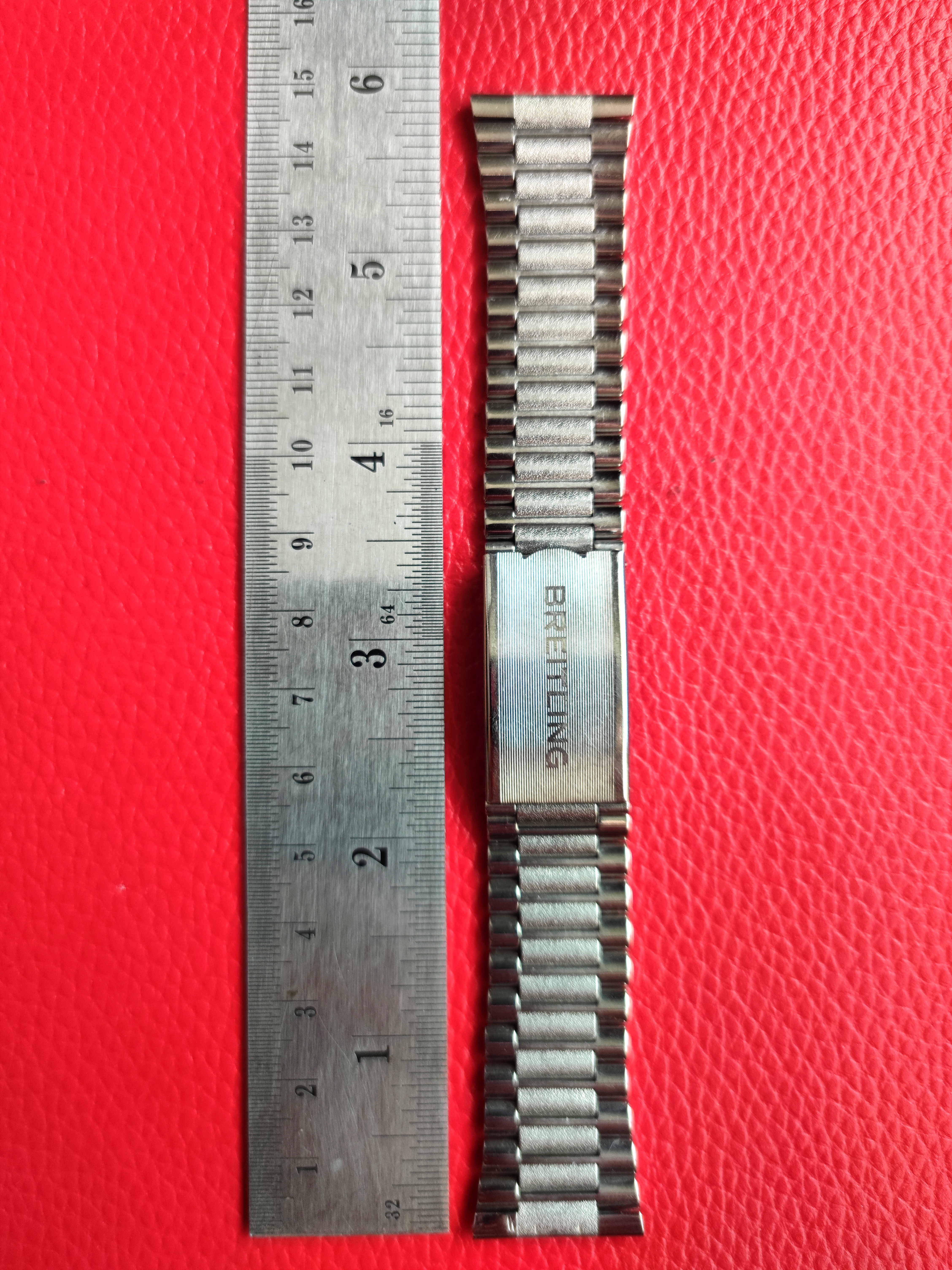 Genuine 1970s Breitling NSA Bracelet 22mm