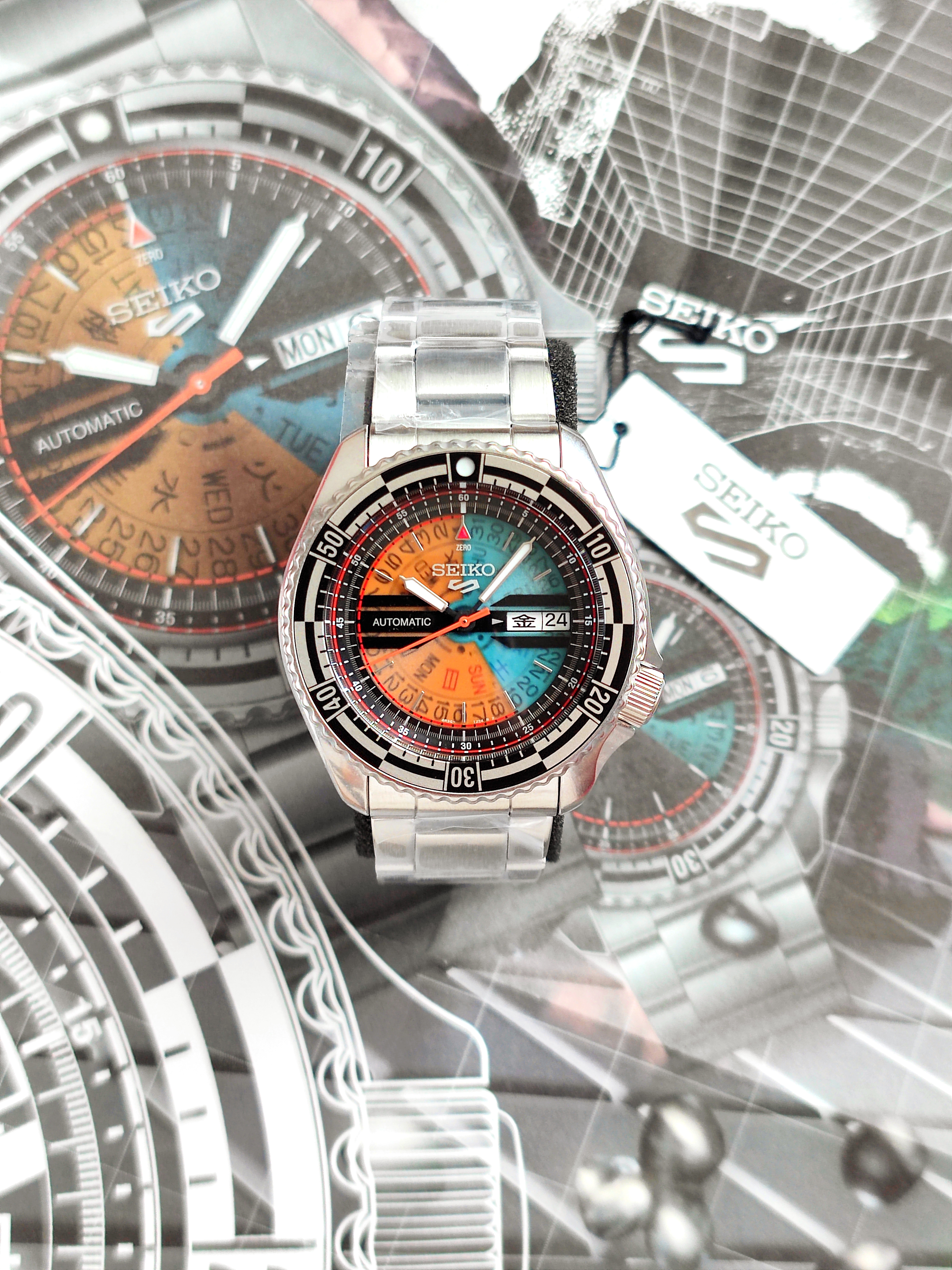 2022 Seiko 5 Sports, Limited Edition, SRPJ41 