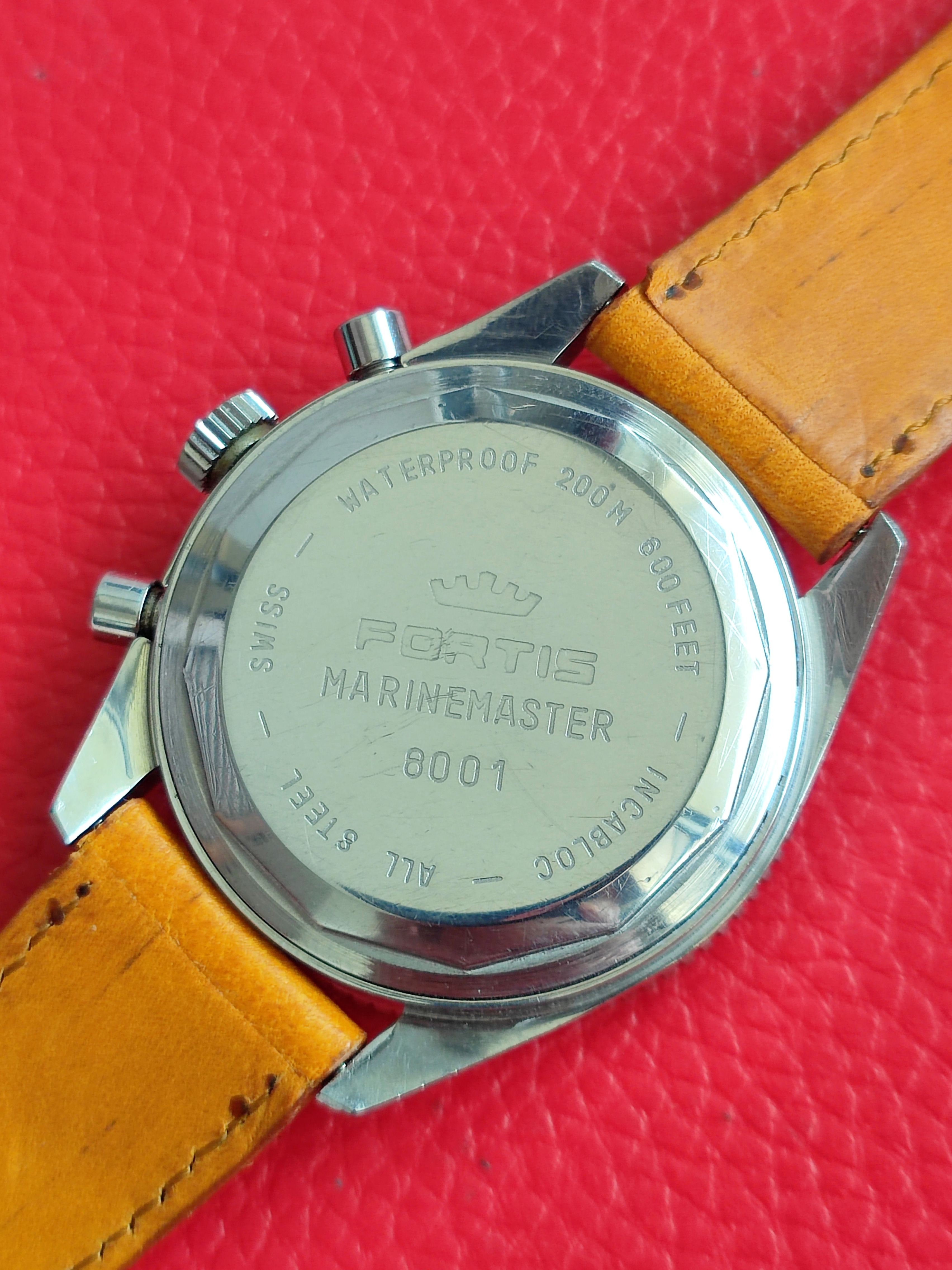 1971 Fortis Marinemaster ref. 8001 Diver’s Chronograph (Valjoux 72)