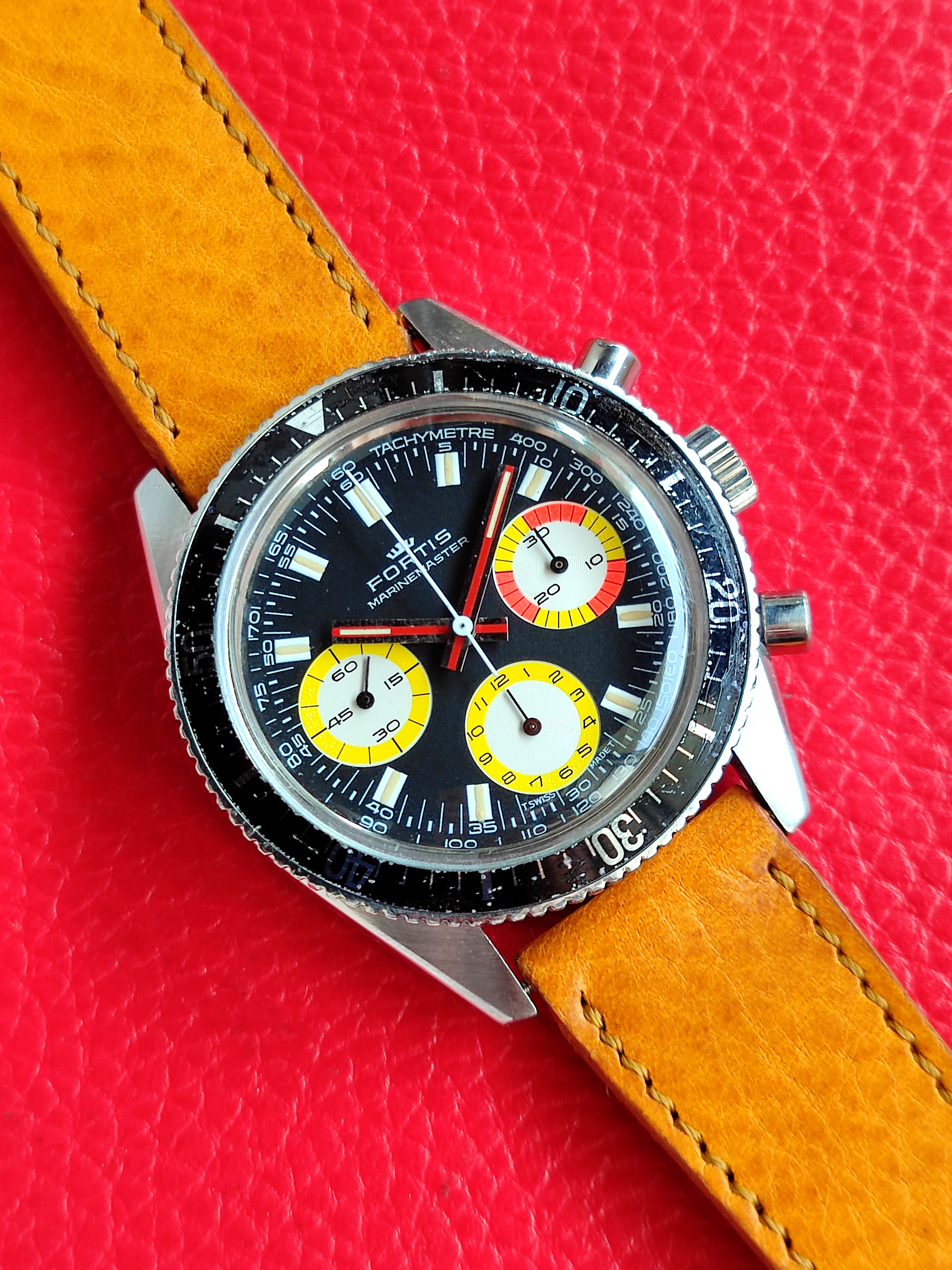 1971 Fortis Marinemaster ref. 8001 Diver’s Chronograph (Valjoux 72)