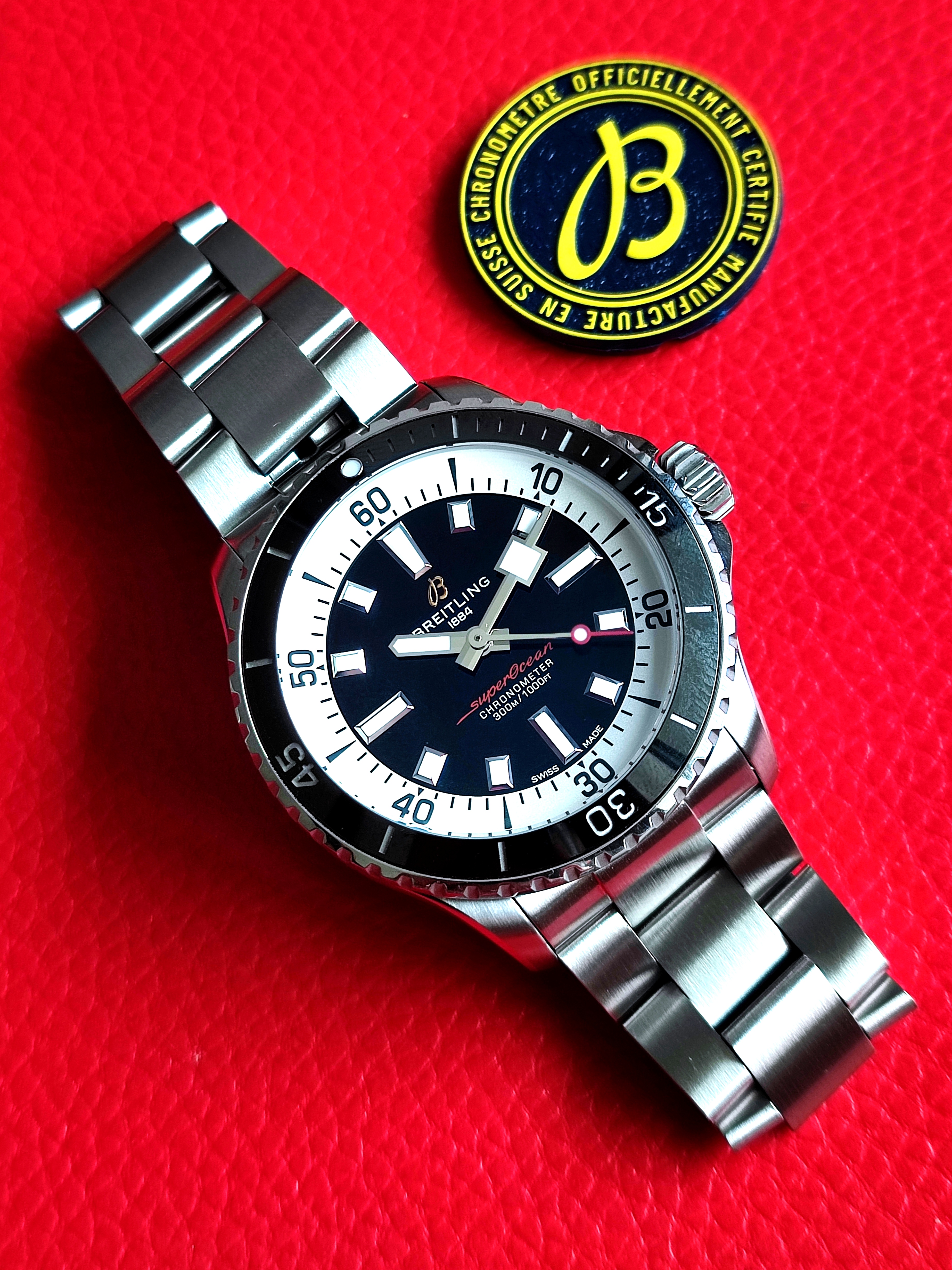 2022 Breilting SuperOcean 42 (Black Dial)