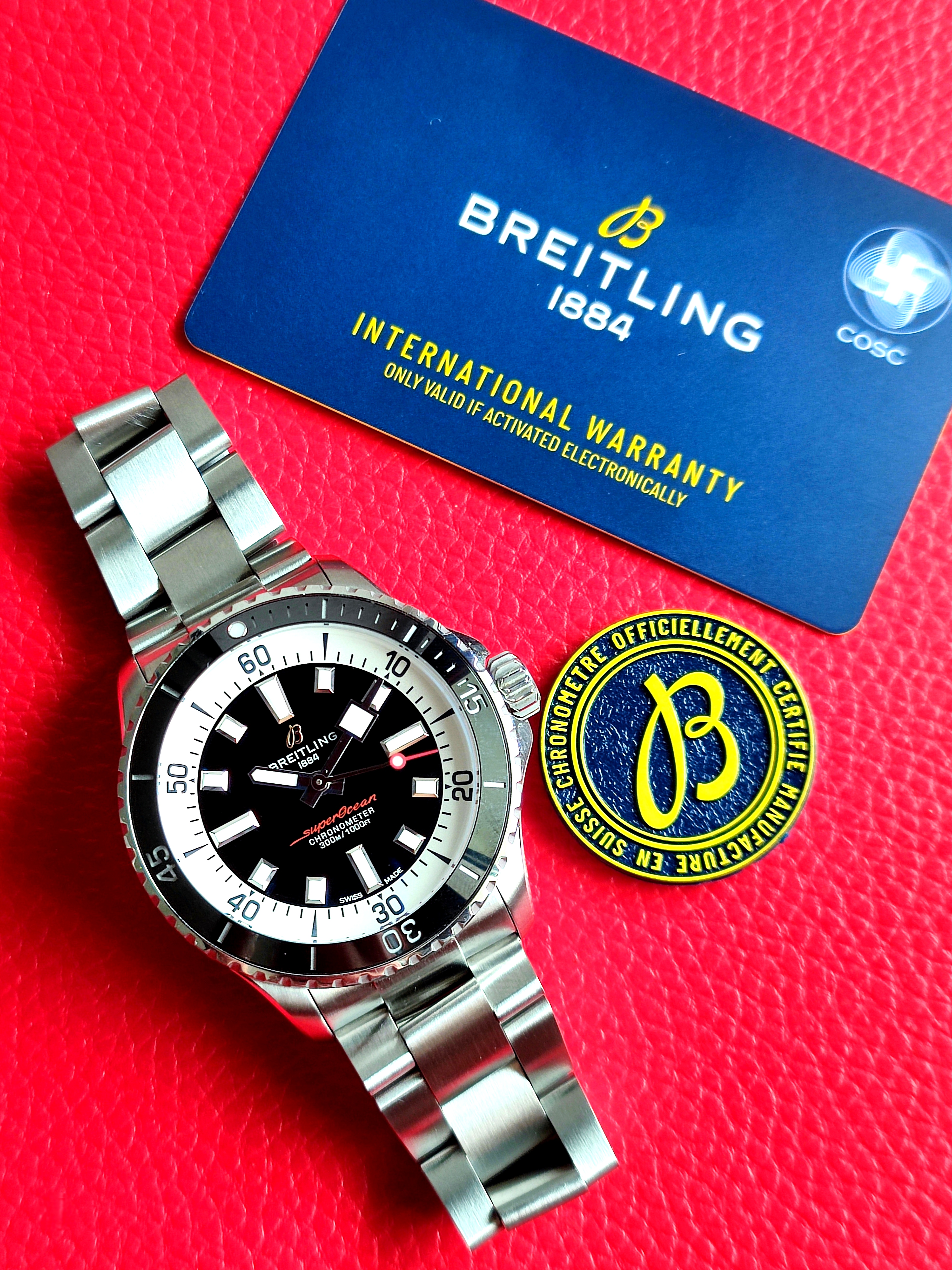 2022 Breilting SuperOcean 42 (Black Dial)